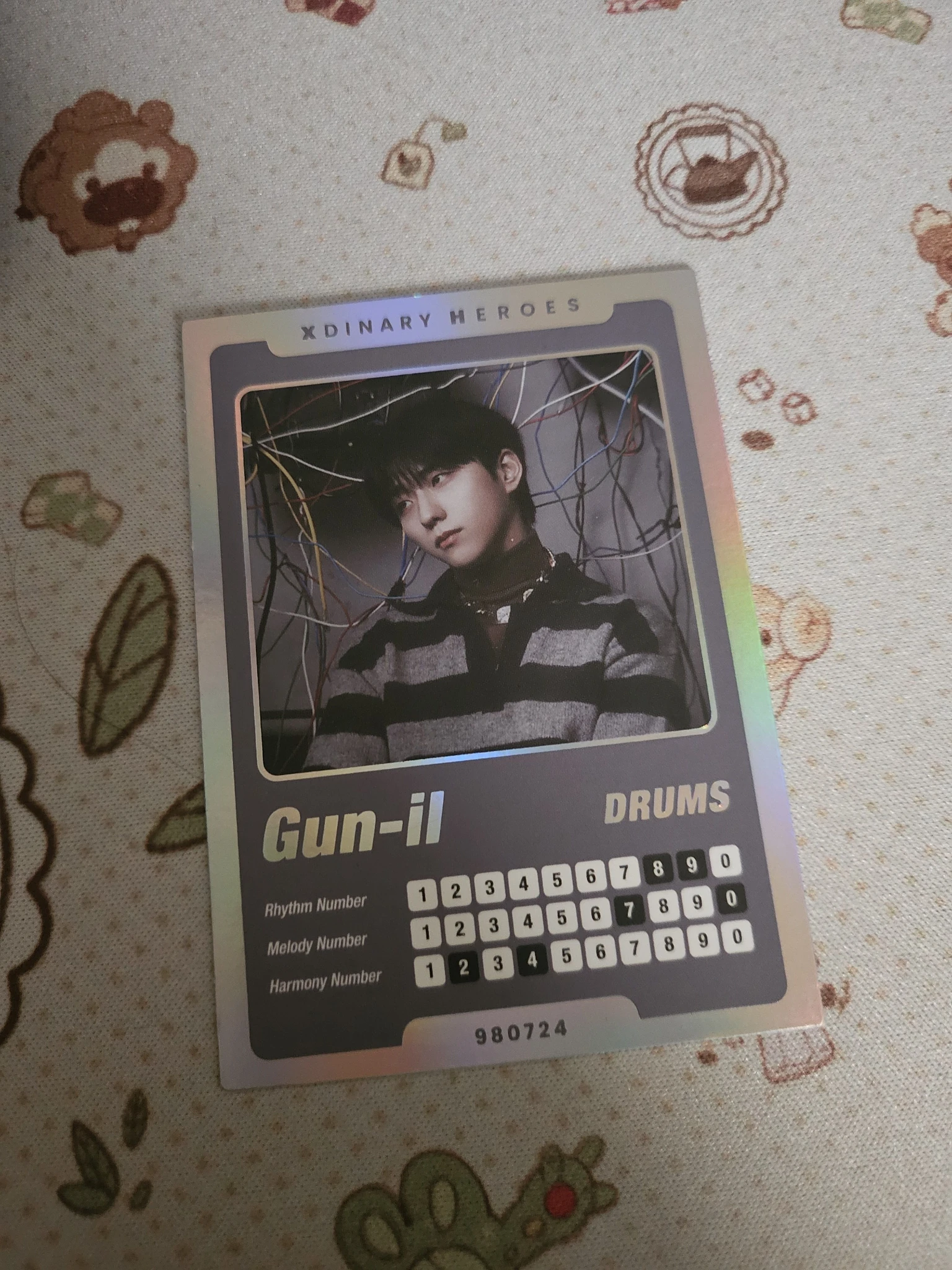 Xdinary Heroes Gunil Xdinary Heroes - Trouleshooting Album album photocard trading card random photocard listing photo 1