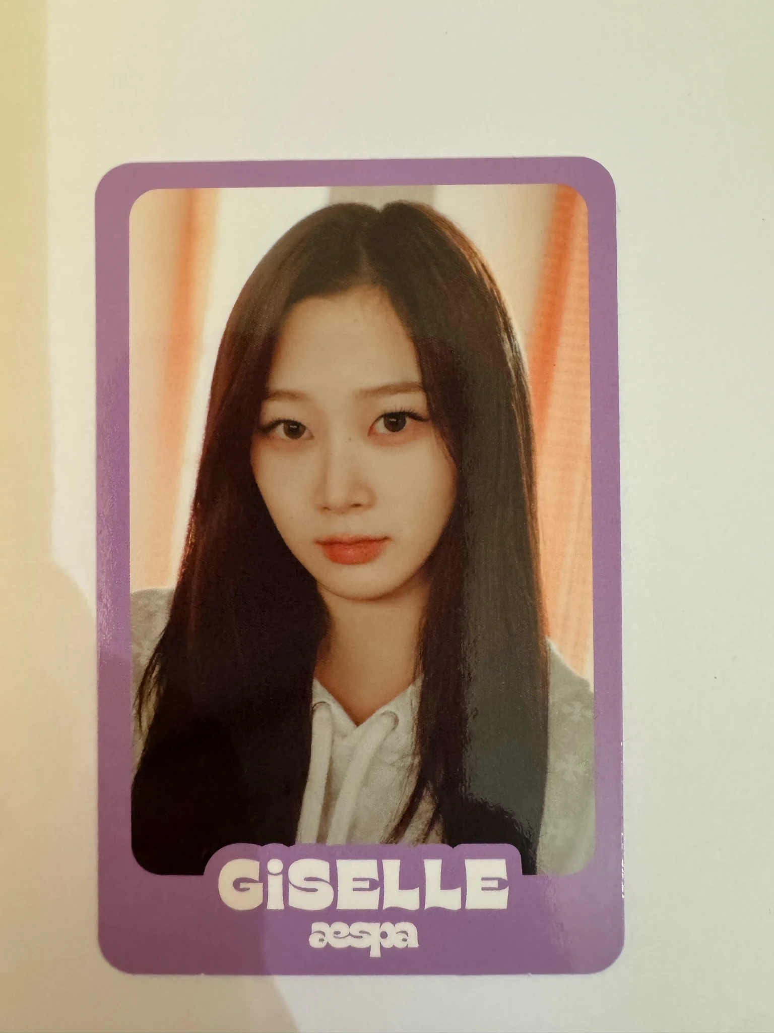 aespa Giselle aespa - Giselle - Come To My Illusion Event trading card listing photo 1