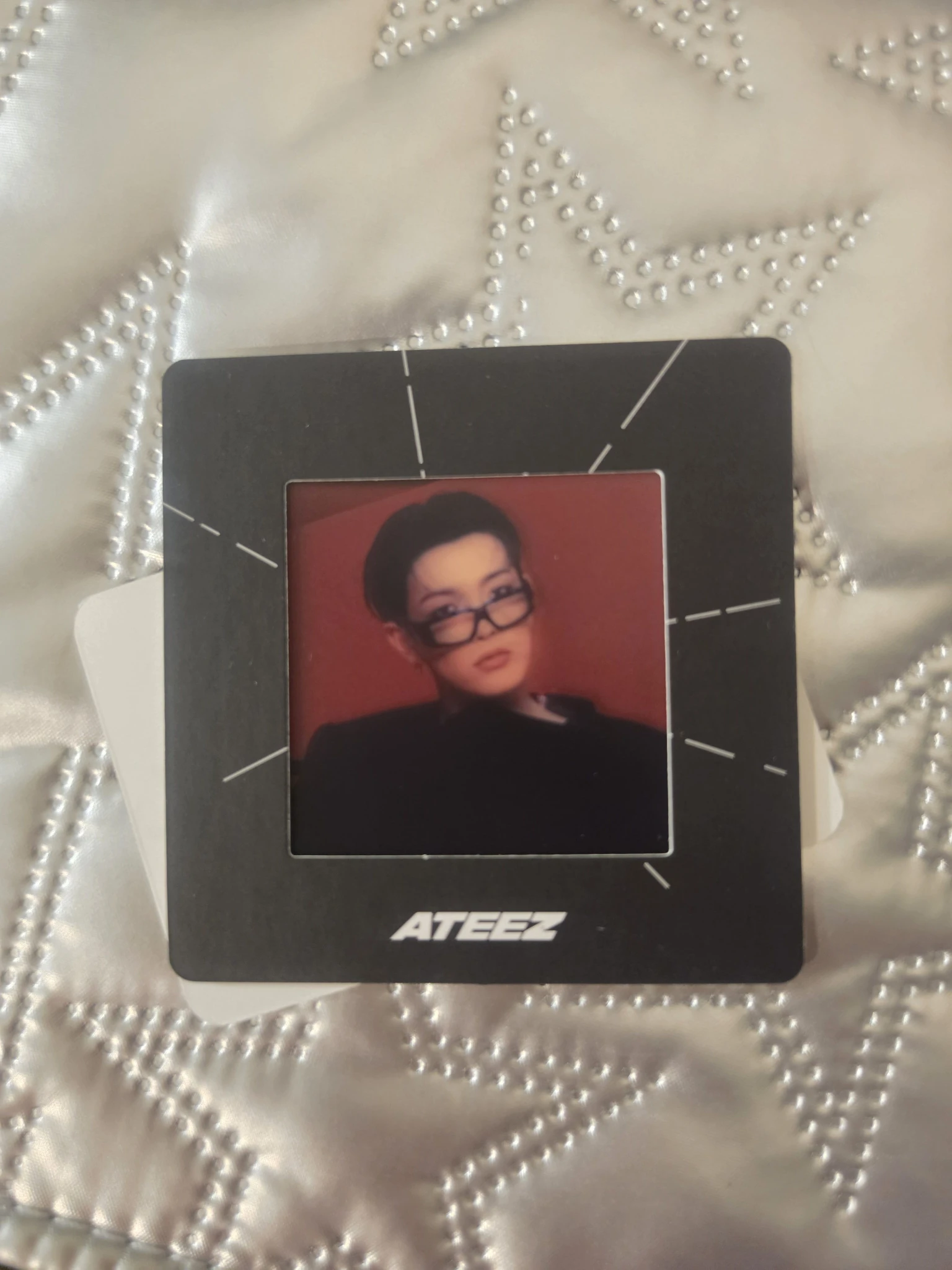ATEEZ Hongjoong ATEEZ - Hongjoong - Golden Hour : Part.2 Album digipack version album inclusion slide film transparent listing photo 1