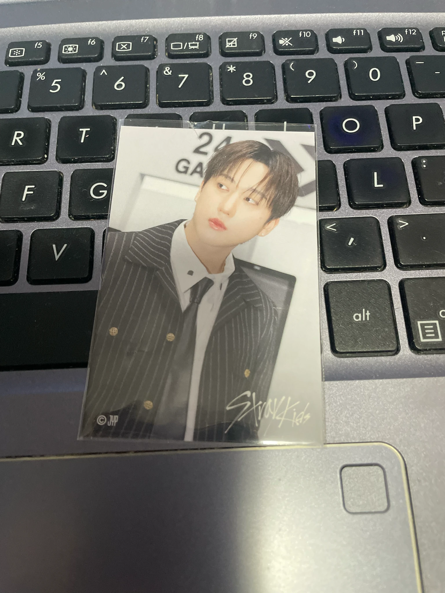 Stray Kids Changbin Stray Kids - Changbin - RUN IT World Tour Event fanclub/membership japan jpfc (japan fanclub) lottery offline sticker card listing photo 1