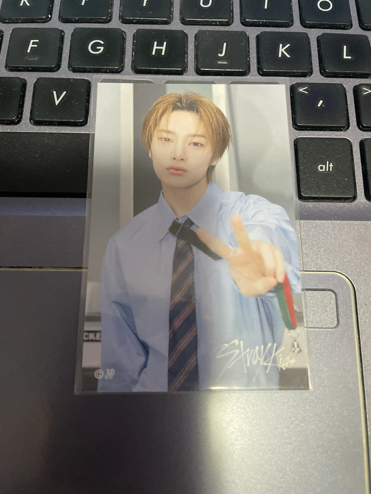Stray Kids I.N Stray Kids - I.N - RUN IT World Tour Event fanclub/membership japan jpfc (japan fanclub) lottery offline sticker card listing photo 1