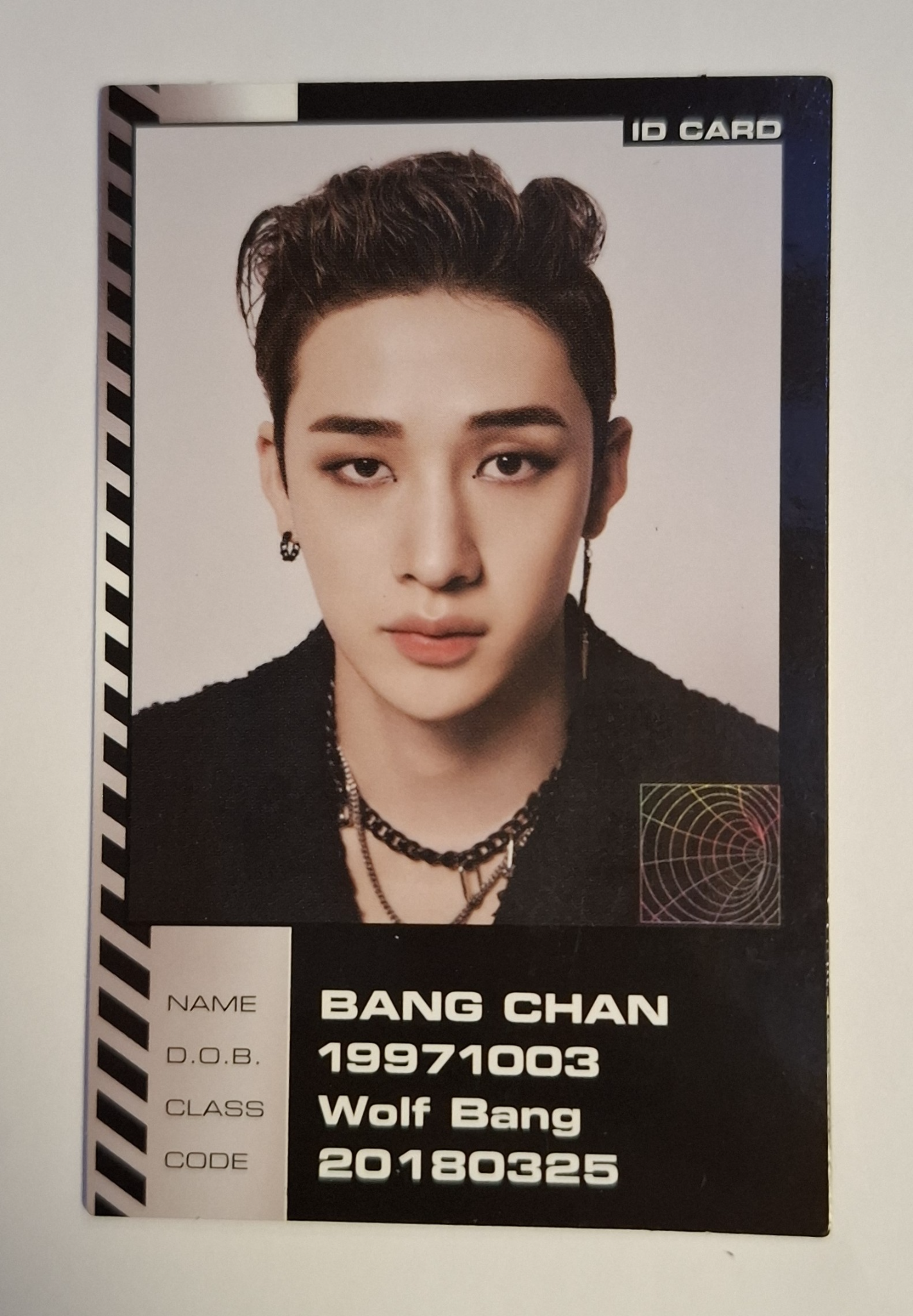 Stray Kids Bang Chan Stray Kids - Bangchan - Oddinary Album album photocard id card listing photo 1