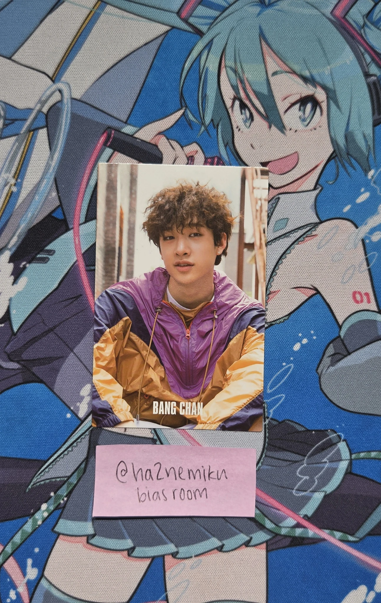 Stray Kids Bang Chan Stray Kids - Bang Chan - I am WHO? Album album photocard behind ver. listing photo 1