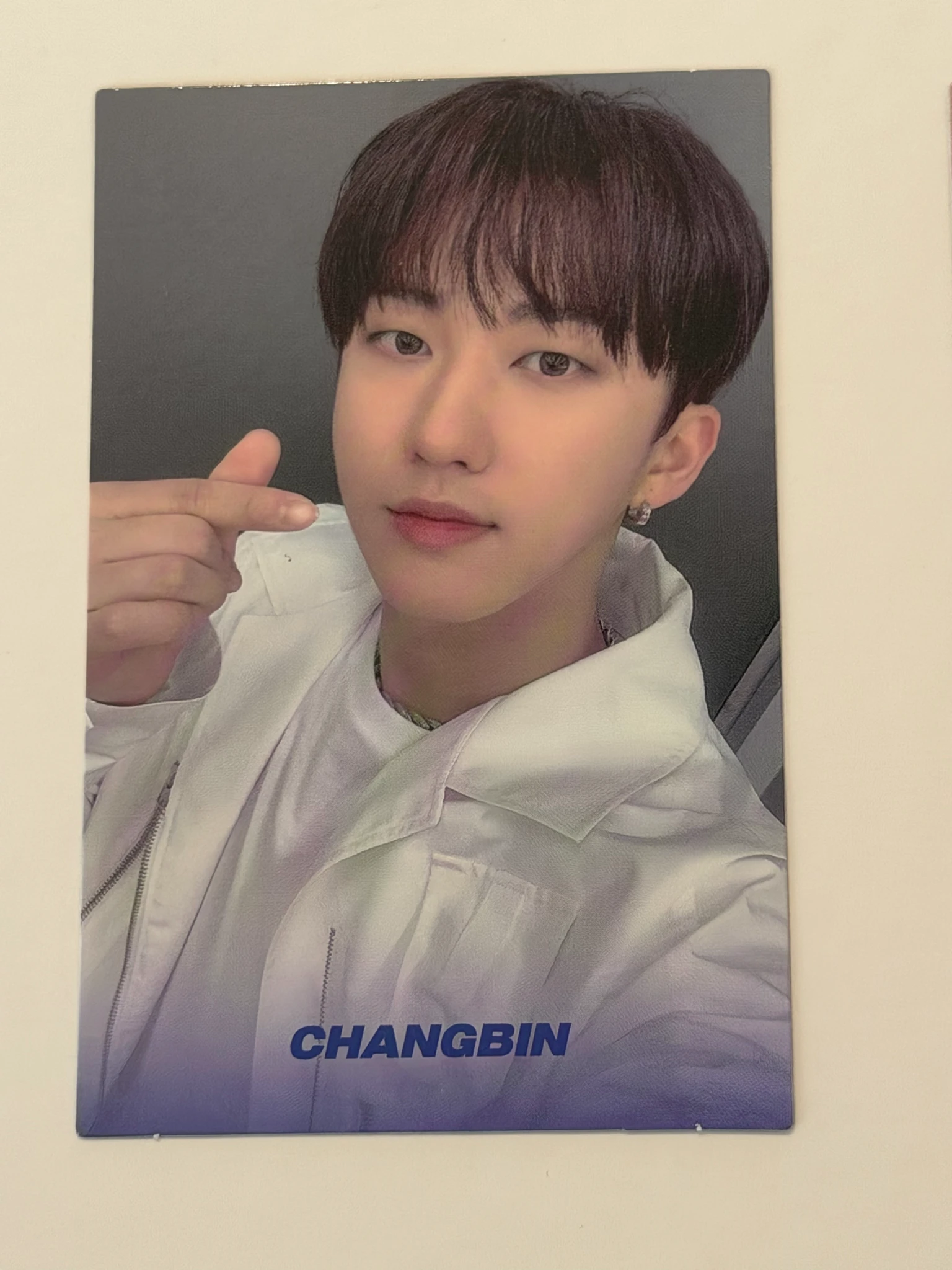 Stray Kids Changbin Stray Kids - Changbin - Clé: Levanter Album album photocard E version qr card listing photo 1