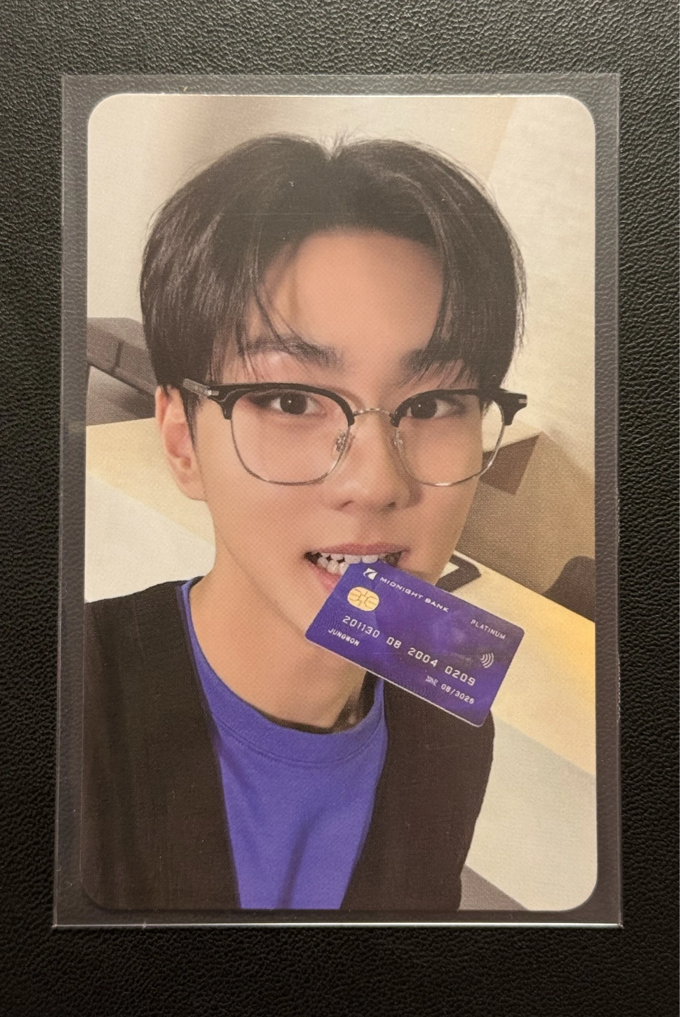 ENHYPEN Jungwon ENHYPEN - Jungwon - THE SIN: BLISS Album album photocard B version engene version listing photo 1