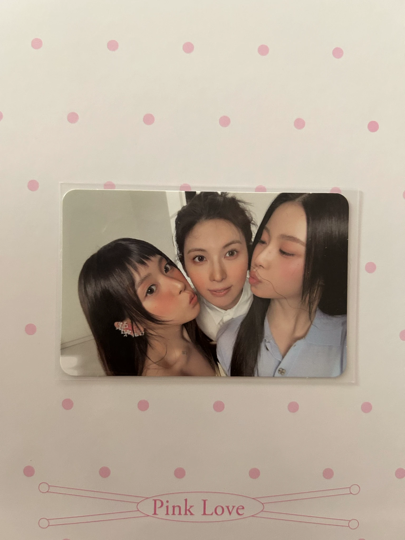 NMIXX NMIXX - Bae & Jiwoo & Kyujin - Heavy Serenade Album album photocard heavy version unit photocard horizontal listing photo 1