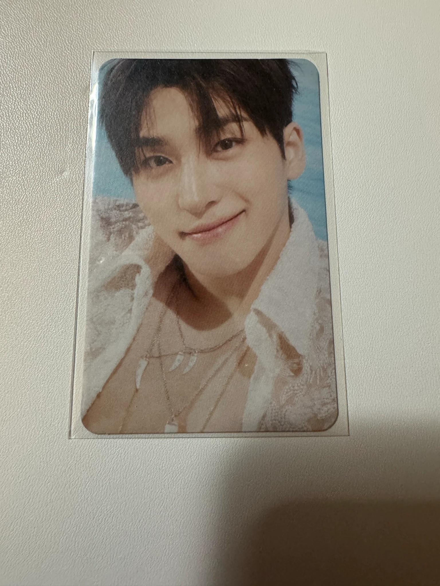 THE BOYZ Sangyeon THE BOYZ - Sangyeon - Phantasy Pt. 1: Christmas in August Album album photocard platform version glitter version qr card listing photo 1