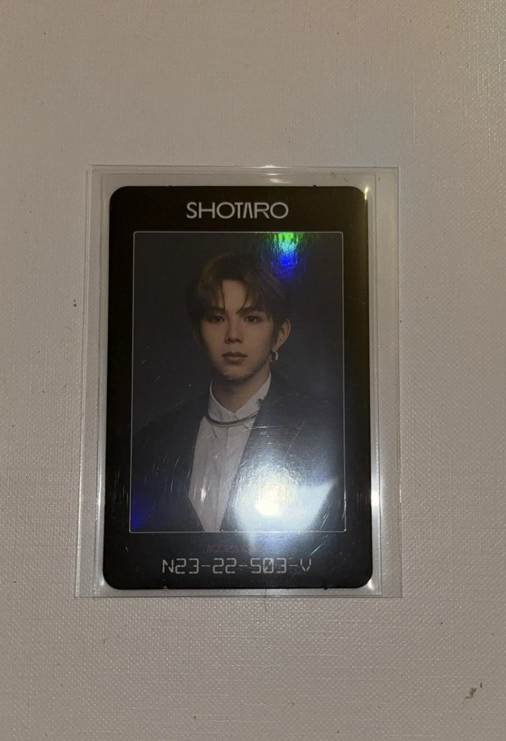 NCT Shotaro NCT - Shotaro - NCT 2020 Resonance Pt.2 Album arrival version id card album photocard holographic (hologram) listing photo 1