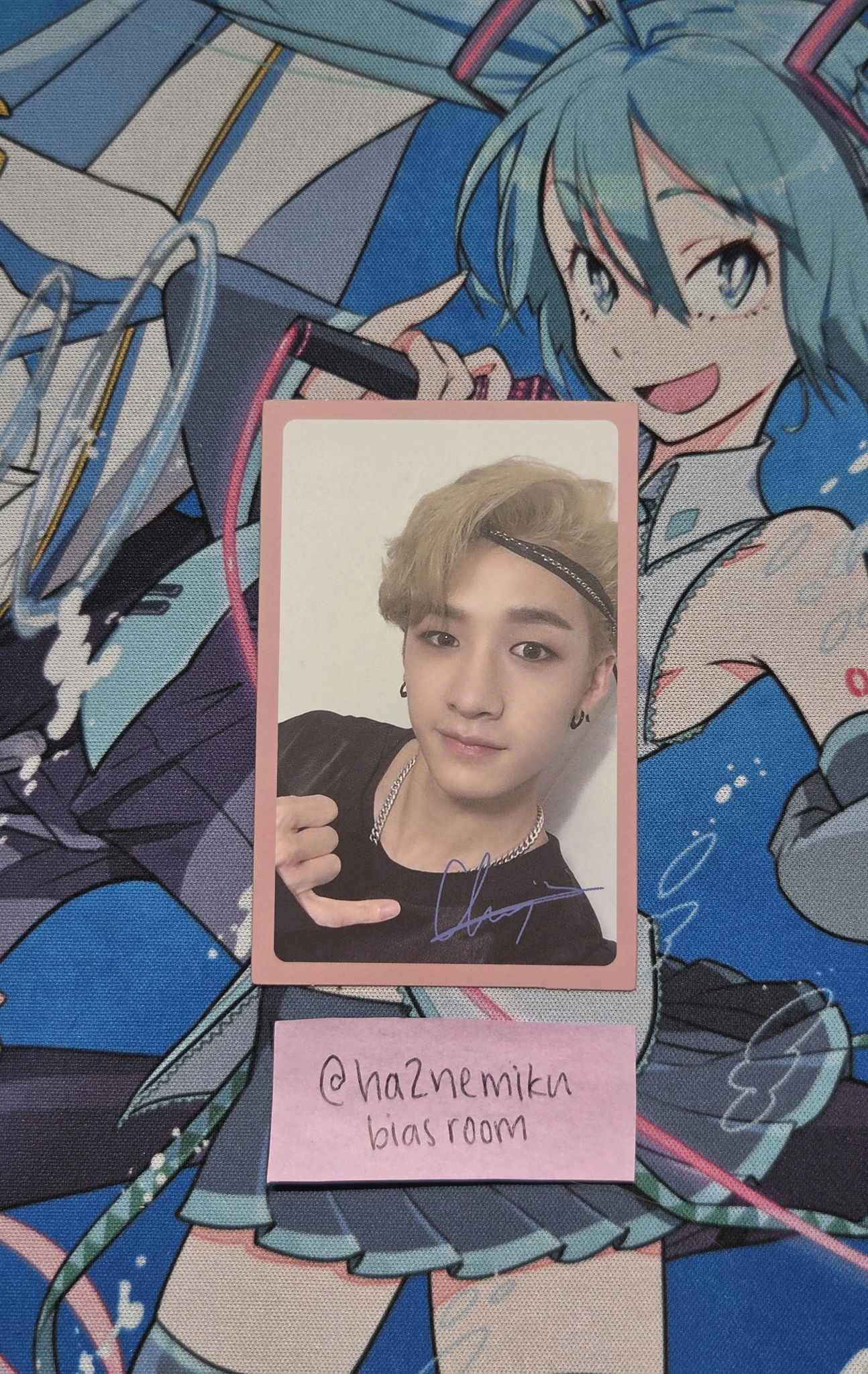 Stray Kids Bang Chan Stray Kids - Bang Chan - I am YOU Album album photocard C version printed signed listing photo 1