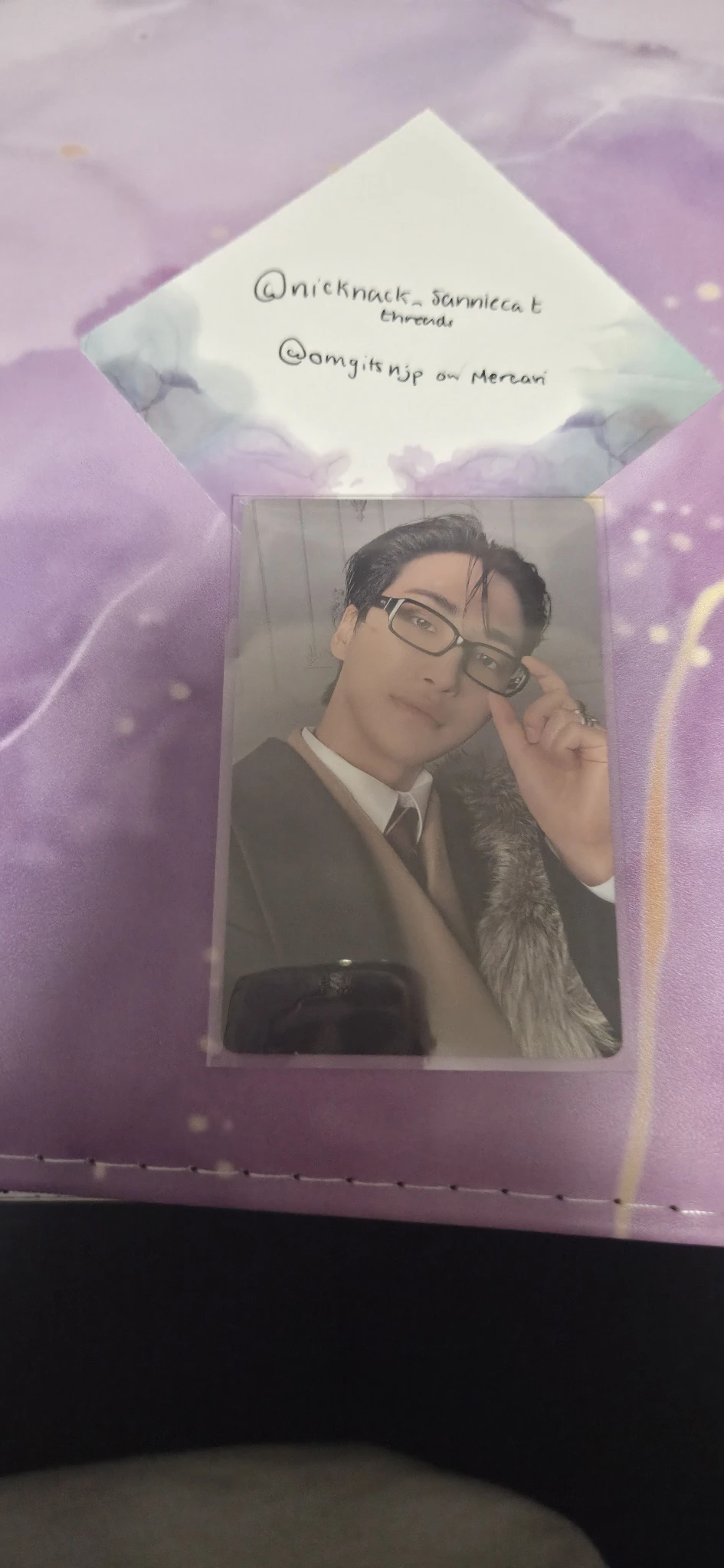 ATEEZ Seonghwa ATEEZ - Seonghwa - Golden Hour : Part.4 Album album photocard poca album listing photo 1