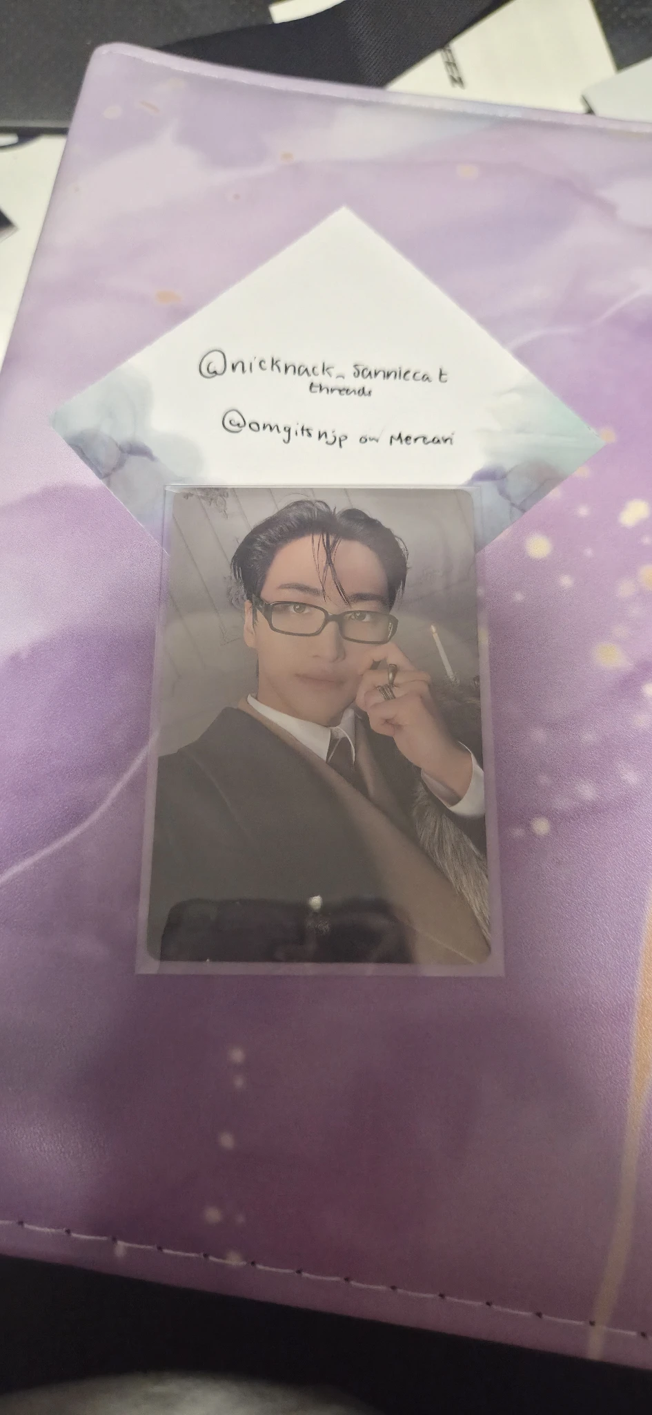 ATEEZ Seonghwa ATEEZ - Seonghwa - Golden Hour : Part.4 Album album photocard poca album listing photo 1