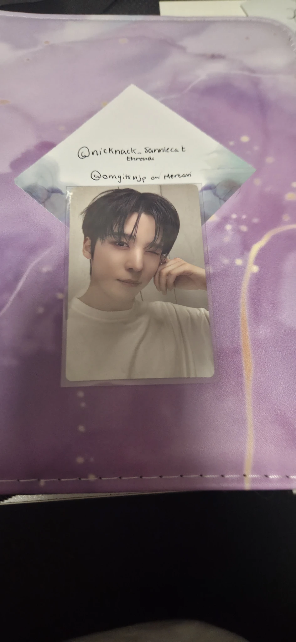 ATEEZ Yunho ATEEZ - Yunho - Golden Hour : Part.3 Album poca album photocard 1 listing photo 1