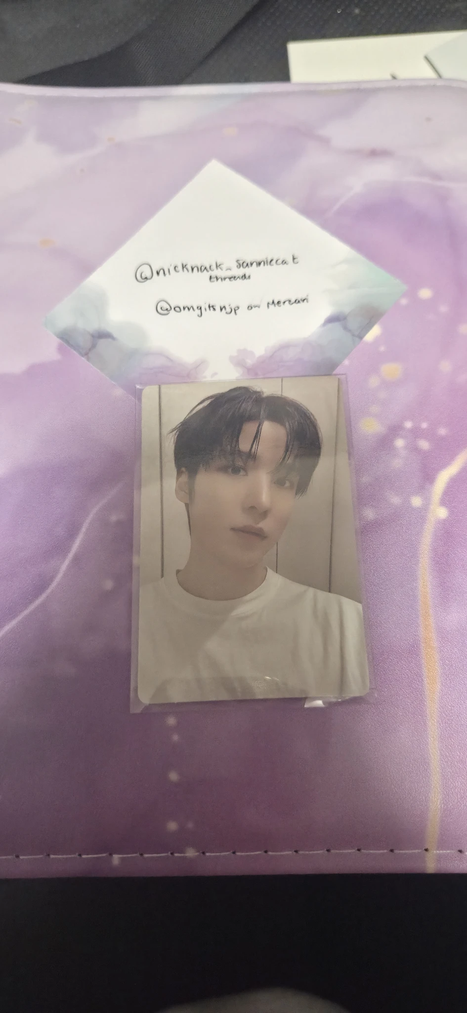 ATEEZ Yunho ATEEZ - Yunho - Golden Hour : Part.3 Album album photocard version 2 poca album listing photo 1