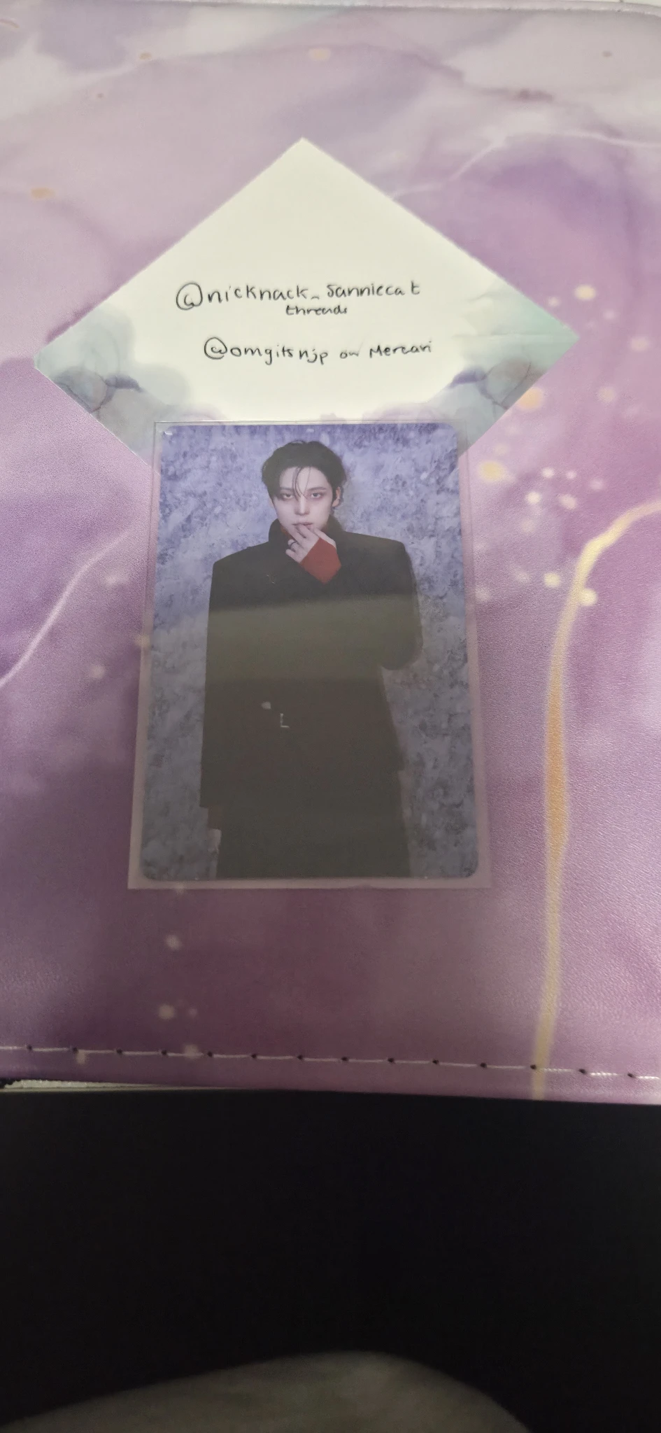 ATEEZ Yunho ATEEZ - Yunho - GOLDEN HOUR : Part.5 Album poca album qr card listing photo 1
