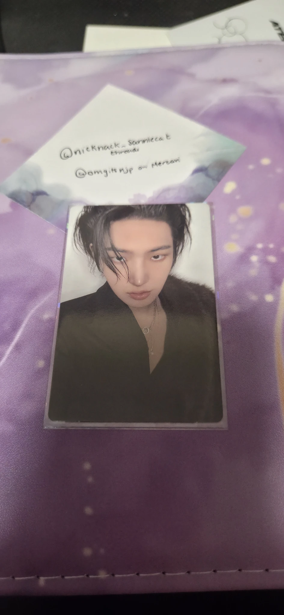 ATEEZ Mingi ATEEZ - Mingi - Golden Hour : Part.4 Album album photocard poca album listing photo 1