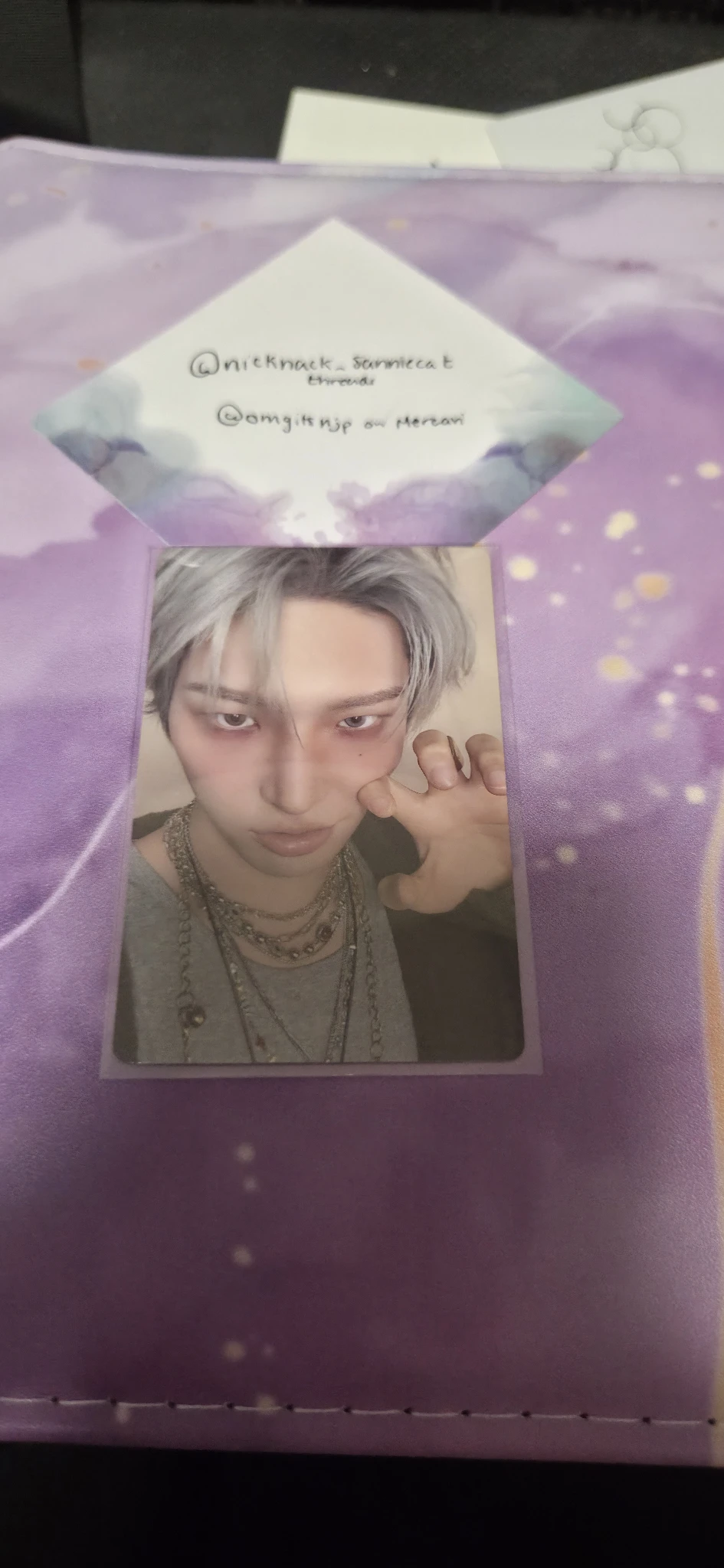 ATEEZ Mingi ATEEZ - Mingi - GOLDEN HOUR : Part.5 Album album photocard A version version 2 listing photo 1