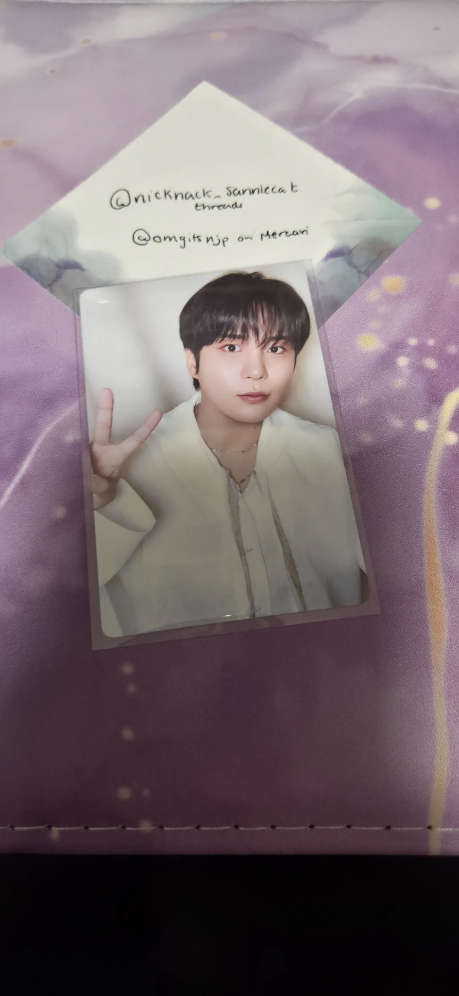 ATEEZ Jongho ATEEZ - Jongho - Golden Hour : Part 2 Album poca album to version Z version listing photo 1