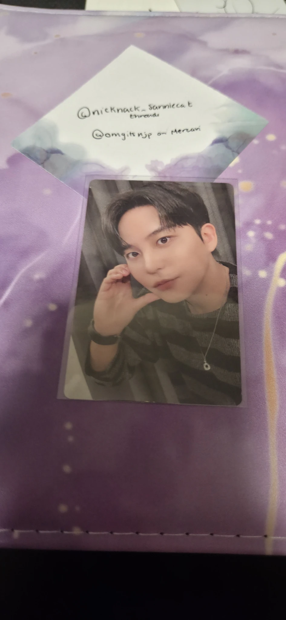 ATEEZ Jongho ATEEZ - Jongho - Golden Hour : Part.4 Album album photocard Z version version 2 listing photo 1