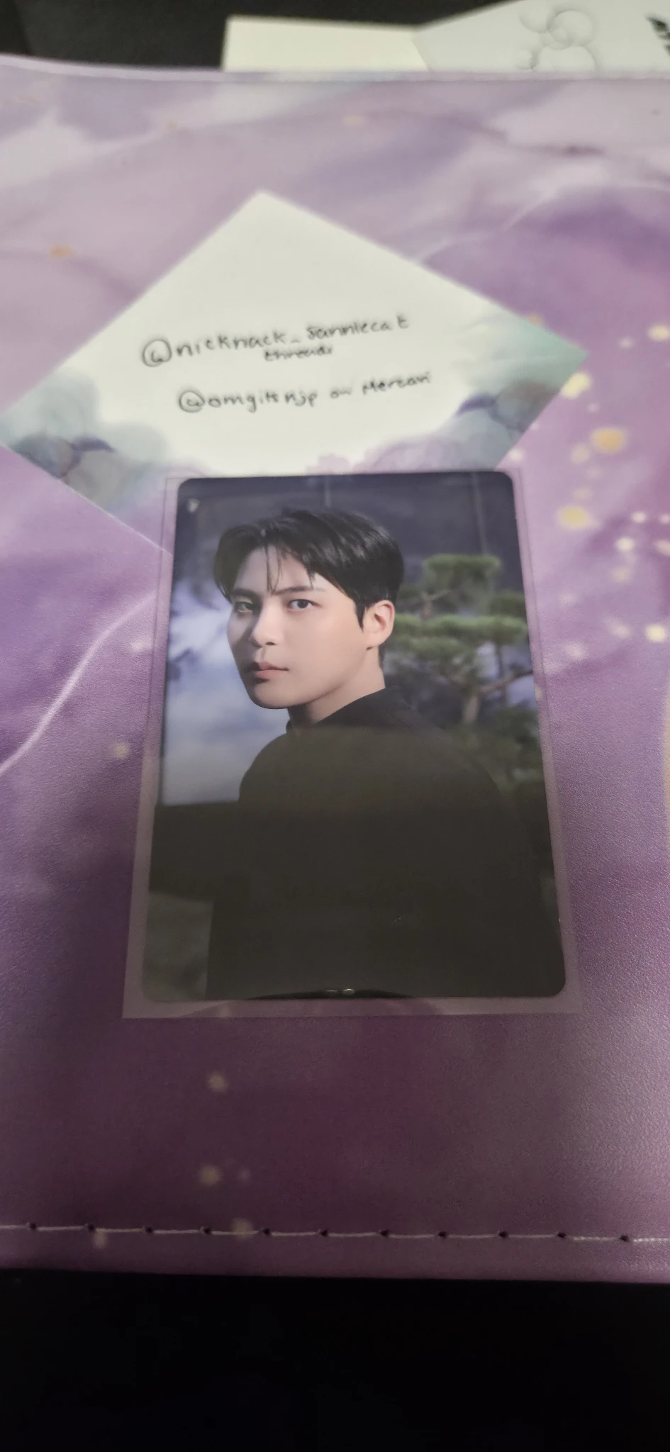 ATEEZ Jongho ATEEZ - Jongho - GOLDEN HOUR : Part.4 Album qr card A version poca album album photocard listing photo 1