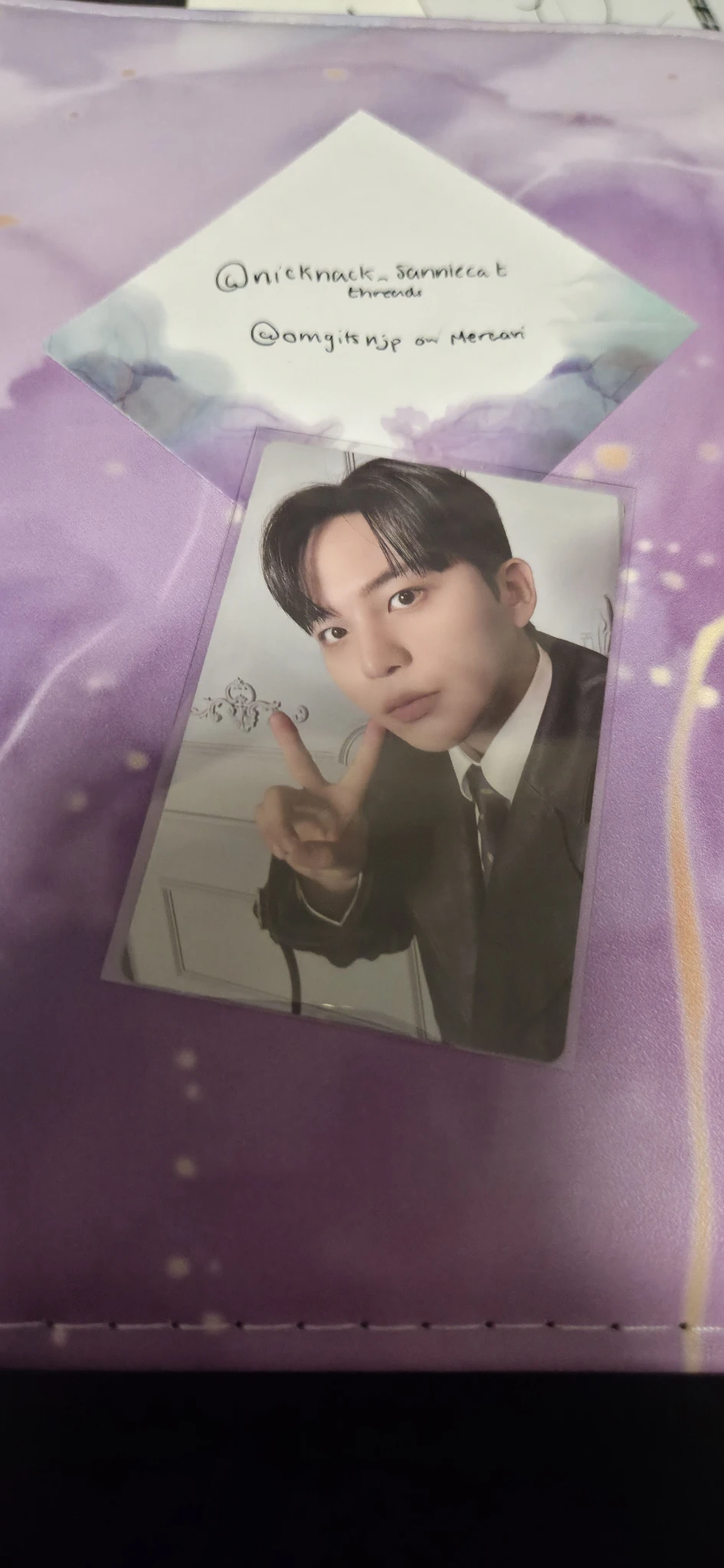 ATEEZ Jongho ATEEZ - Jongho - Golden Hour : Part.4 Album poca album A version listing photo 1