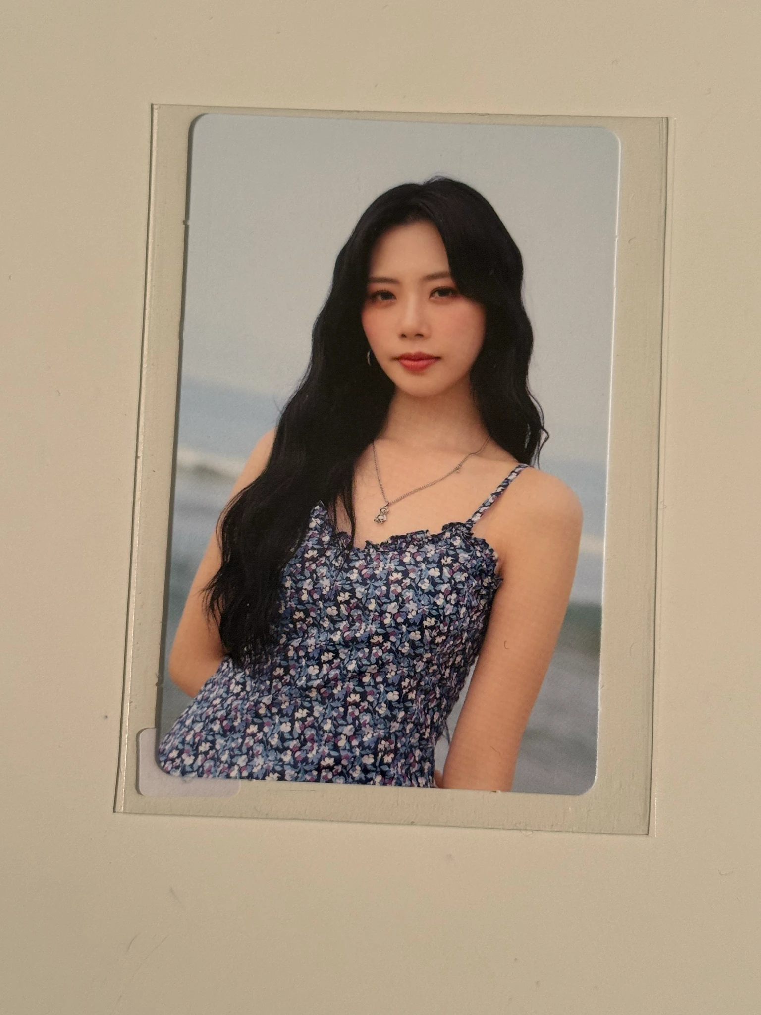 Dreamcatcher JiU Dreamcatcher - JiU - Summer Holiday Album album photocard blue back listing photo 1
