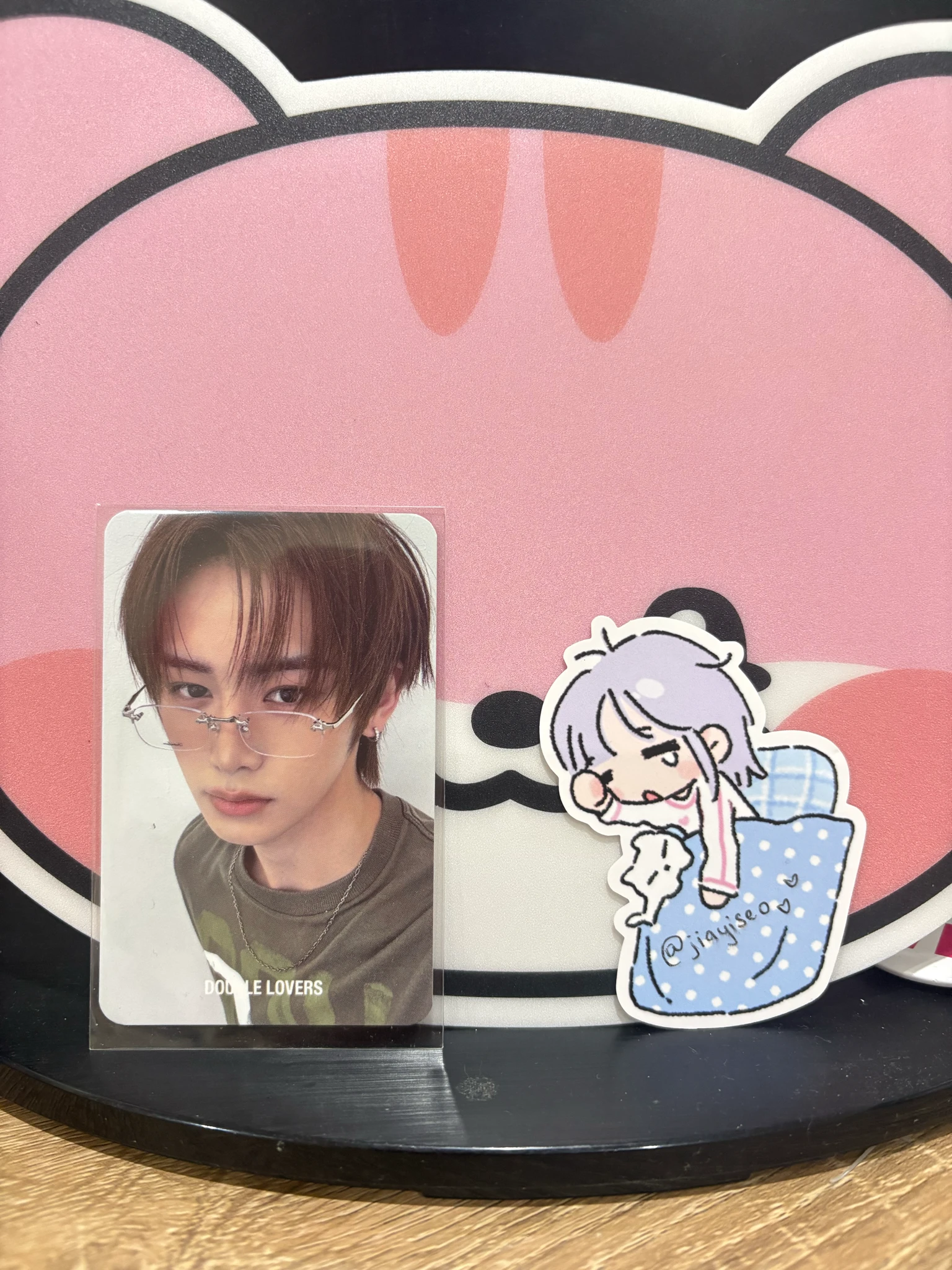 ALPHA DRIVE ONE Anxin ALPHA DRIVE ONE - Anxin - ALPHA DRIVE ONE X DOUBLE LOVERS Event brand collaboration merch photocard purchase benefit listing photo 1