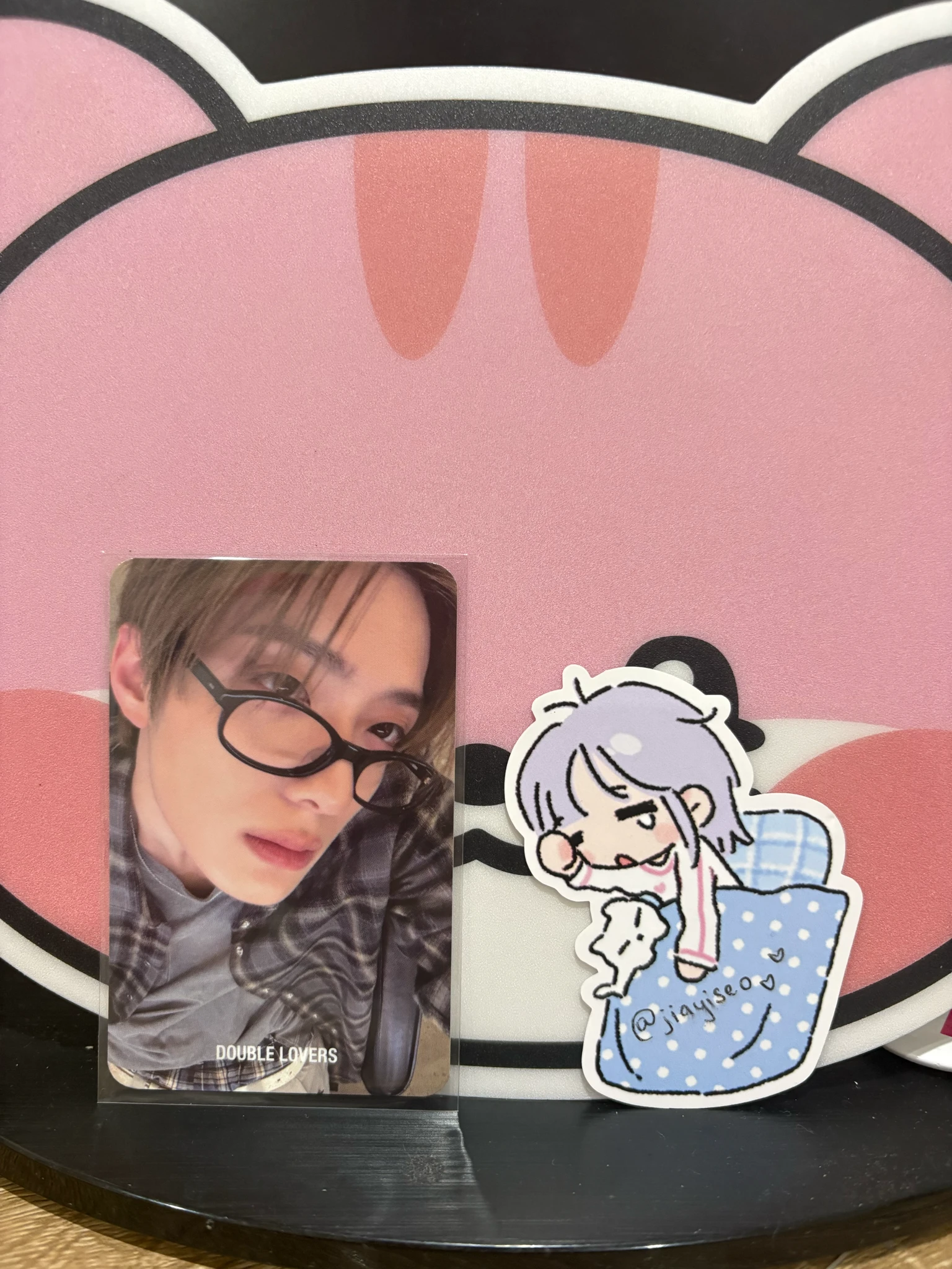 ALPHA DRIVE ONE Sanghyeon ALPHA DRIVE ONE - Sanghyeon - ALPHA DRIVE ONE X DOUBLE LOVERS Event brand collaboration merch photocard purchase benefit listing photo 1