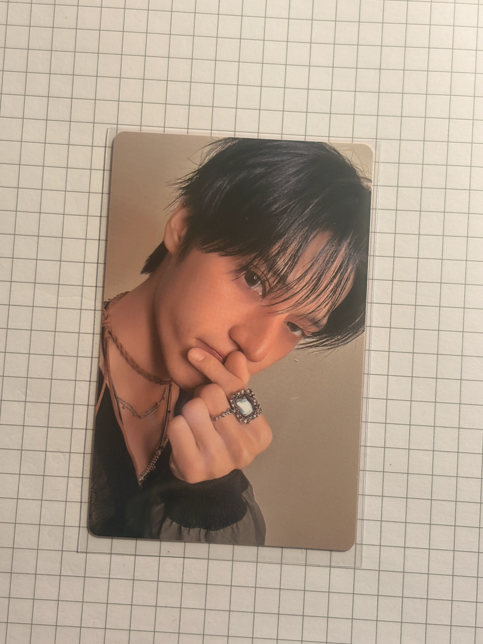 ATEEZ Wooyoung ATEEZ - Wooyoung - GOLDEN HOUR : Part.5 Album poca album album photocard A version listing photo 1