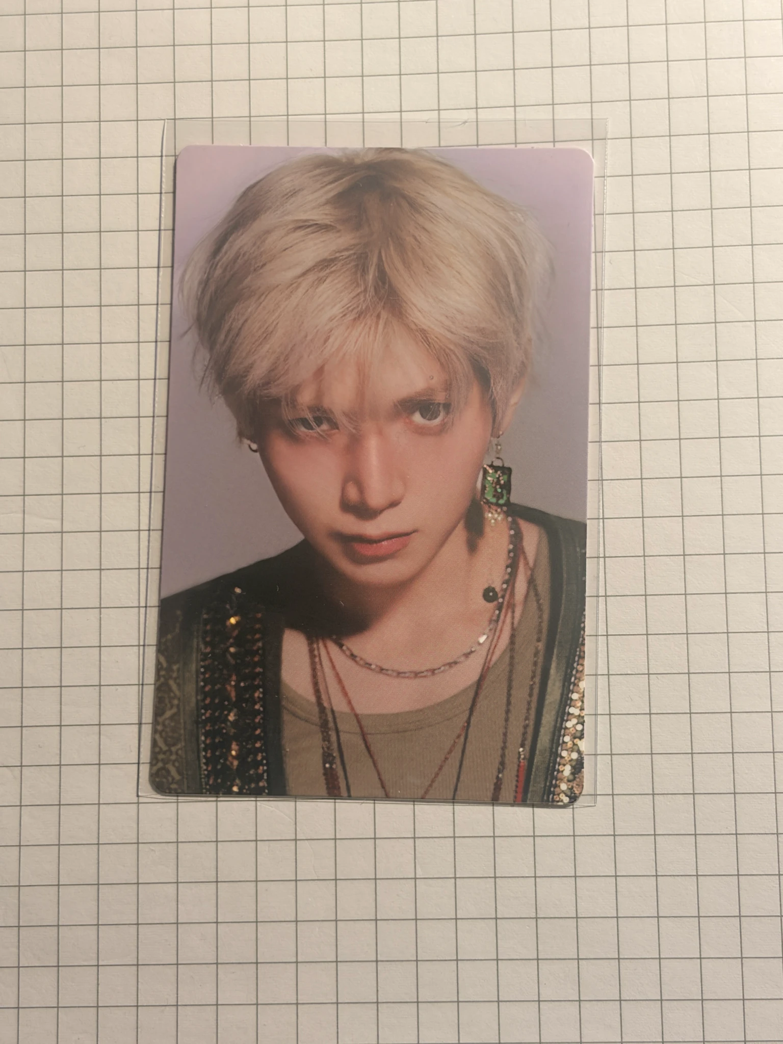 ATEEZ Yeosang ATEEZ - Yeosang - GOLDEN HOUR : Part.5 Album album photocard poca album A version qr card listing photo 1