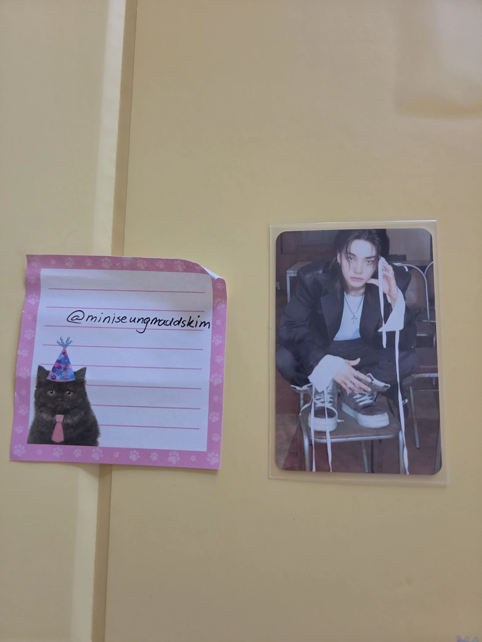 Stray Kids Hyunjin Stray Kids - Hyunjin - This & That Album album photocard fanclub version listing photo 1