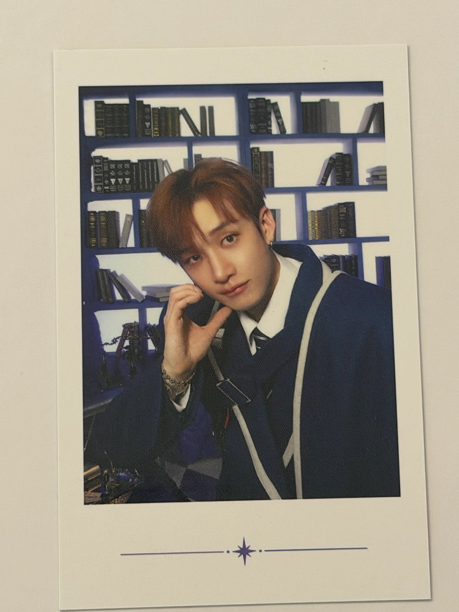 Stray Kids Bang Chan Stray Kids - Bang Chan - 4th Fanmeeting - SKZ's Magic School Event fan meeting offline purchase benefit polaroid listing photo 1
