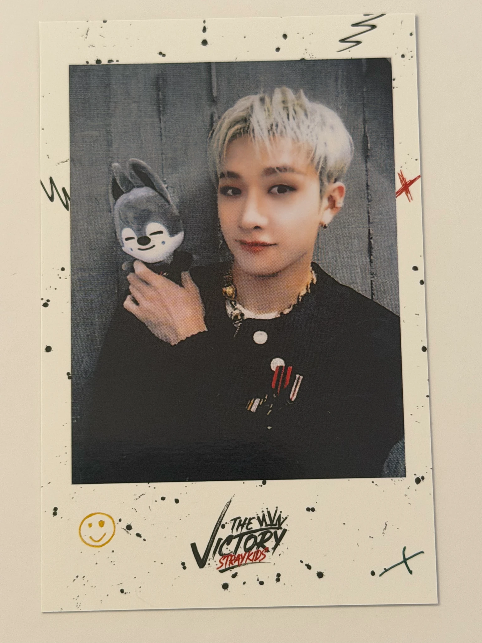 Stray Kids Bang Chan Stray Kids - Bang Chan - The Victory Pop-Up Store Event pop-up store polaroid pre-order benefit (pob) online listing photo 1