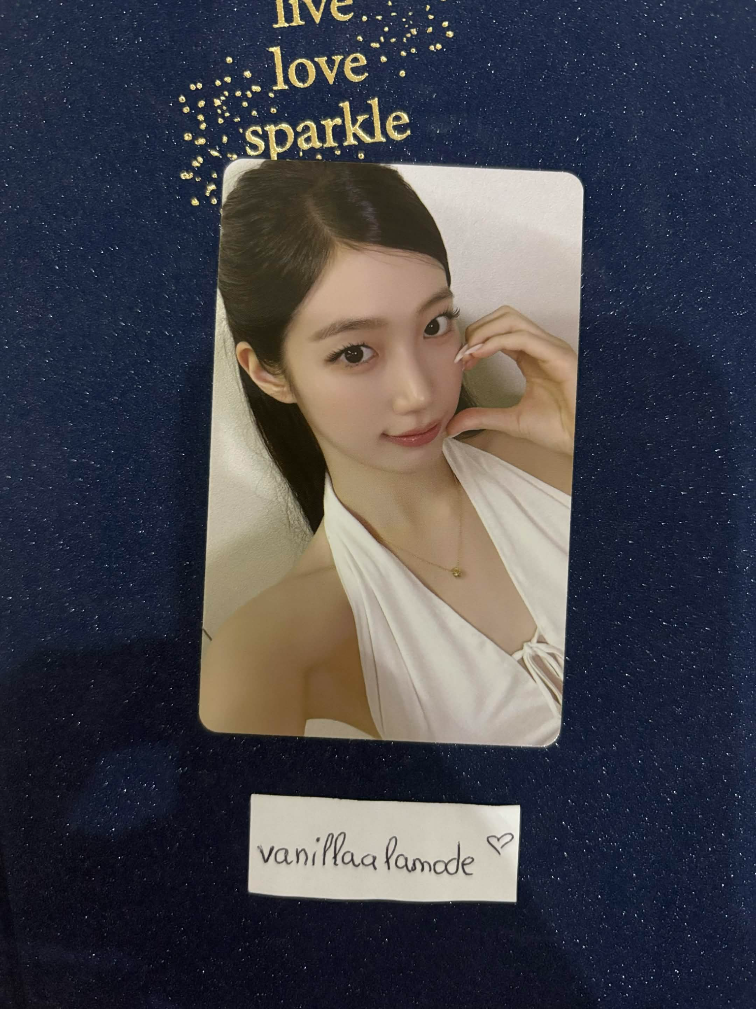 LE SSERAFIM Kazuha LE SSERAFIM - Kazuha - Made My Night Album pob (pre-order benefit) chemical night version weverse global shop (wvg) listing photo 1