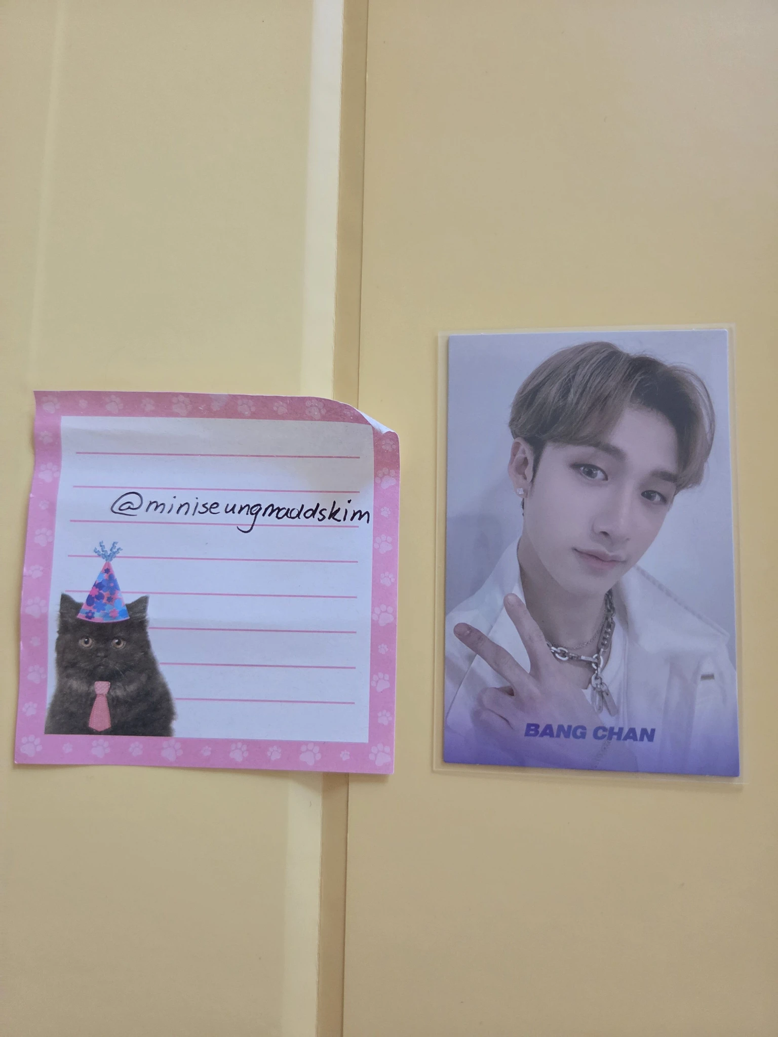 Stray Kids Bang Chan Stray Kids - Bang Chan - Clé: Levanter Album album photocard name ver. listing photo 1