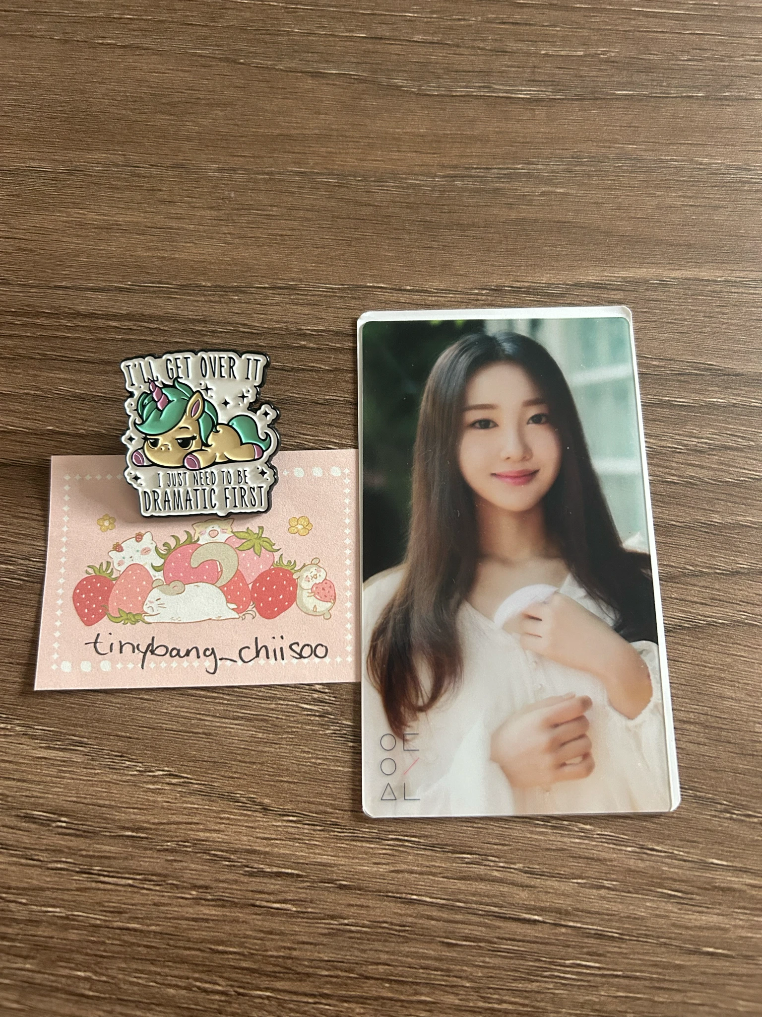 LOONA Yves LOONA - Yves - LOONA Cinema Theory: Up & Line Event transparent photocard set FPO listing photo 1
