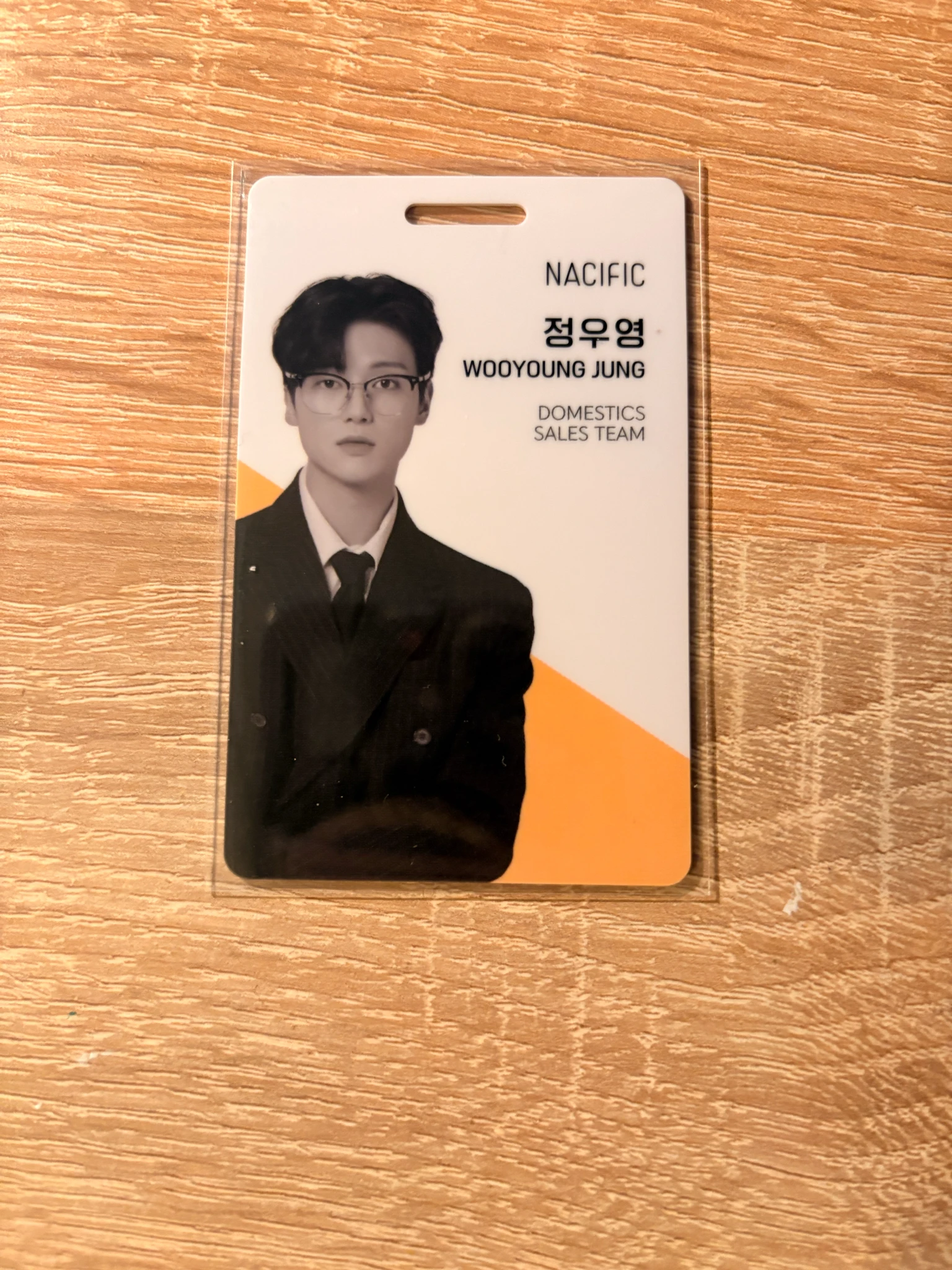 ATEEZ Wooyoung ATEEZ - Wooyoung - Ateez x Nacific Other round 3 nacific pvc card listing photo 1