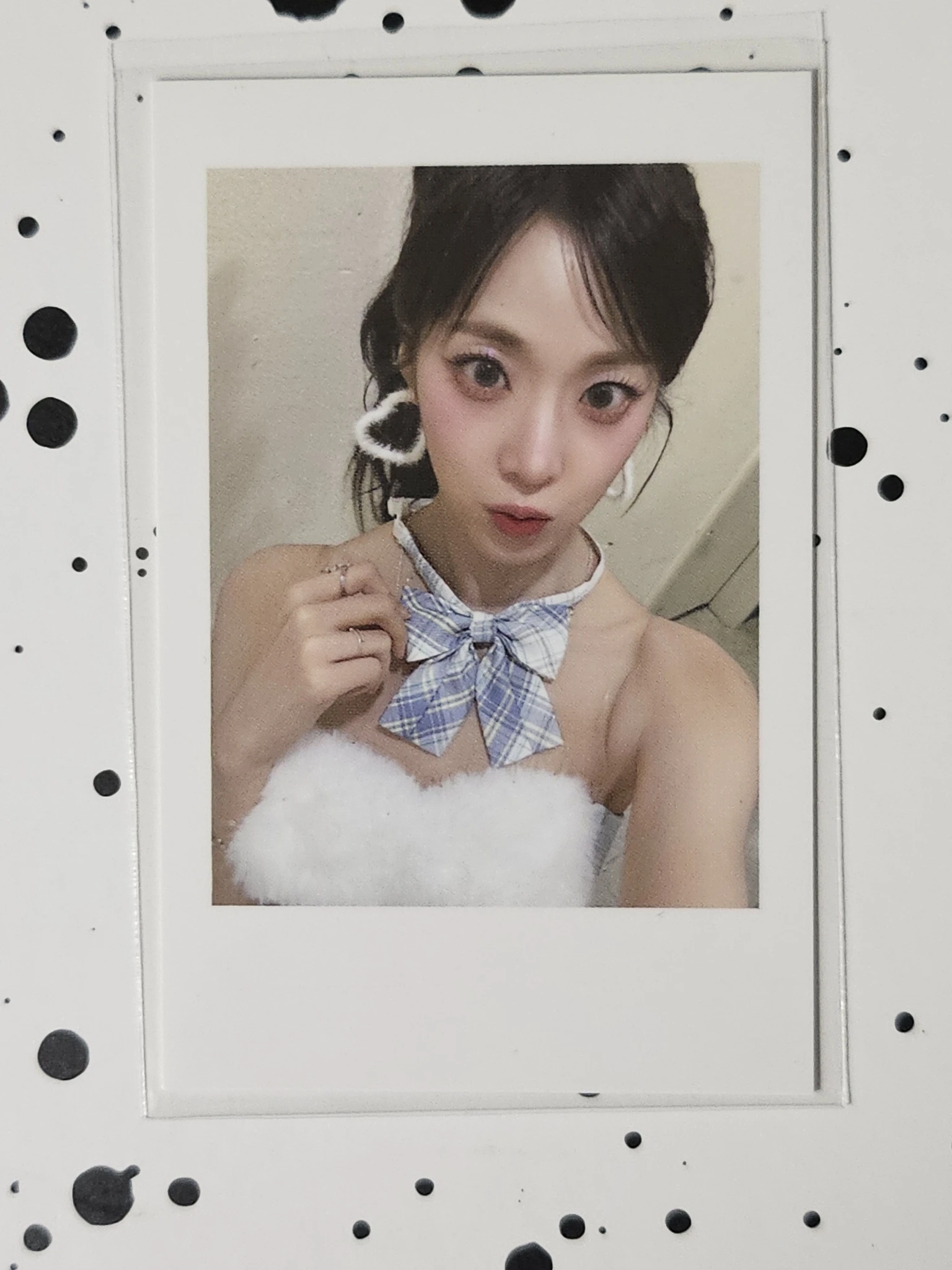 tripleS Nien tripleS - Nien - Beyond Beauty Album pob (pre-order benefit) withmuu/withdrama fansign polaroid listing photo 1