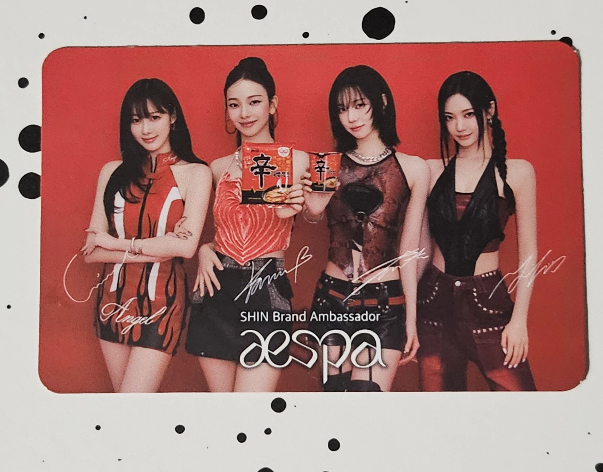 aespa aespa - Other brand collaboration group photocard listing photo 1