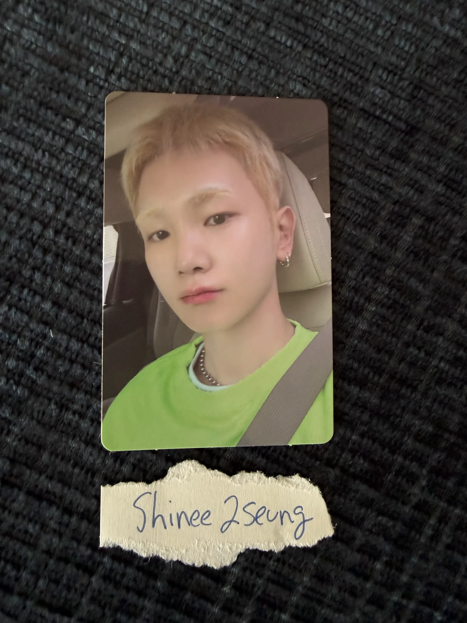 SHINee Key SHINee - Key - Atmos - The 6th Mini Album Album merch photocard trading card set listing photo 1