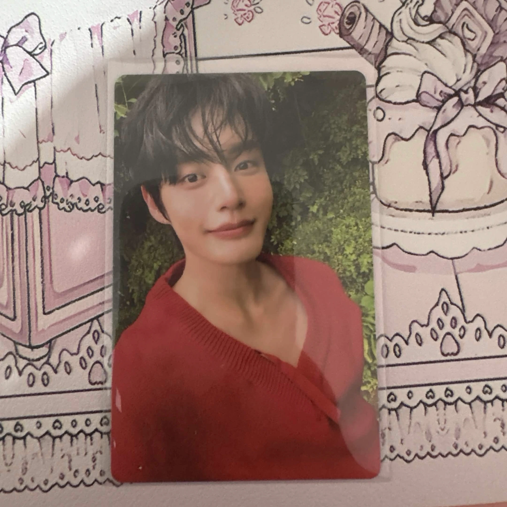ZEROBASEONE Jiwoong ZEROBASEONE - Jiwoong - Cinema Paradise Album album photocard zerose version listing photo 1