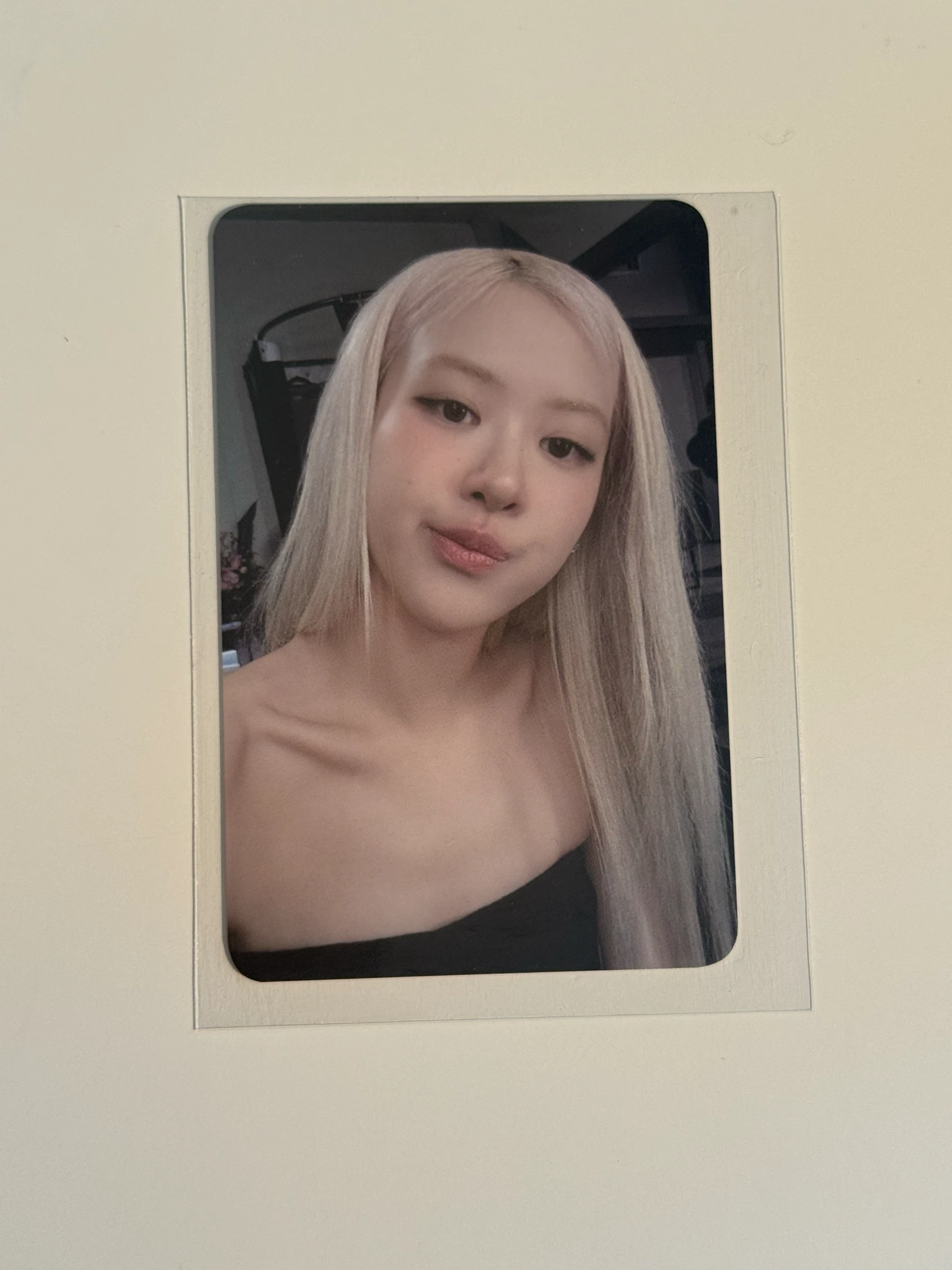BLACKPINK Rosé BLACKPINK - Rosé - rosie (Rosé solo) Album ktown4u pre-order benefit listing photo 1