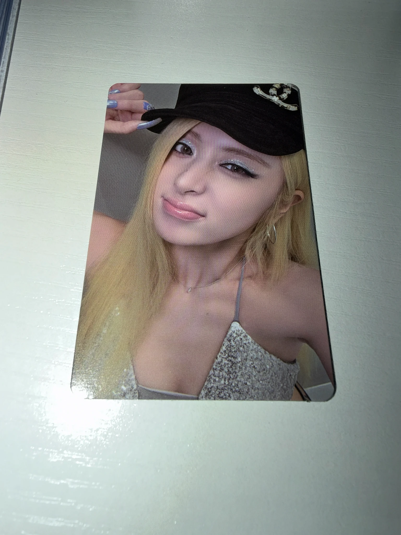 LE SSERAFIM Huh Yunjin LE SSERAFIM - Huh Yunjin - Made My Night Album album photocard chemical night version listing photo 1