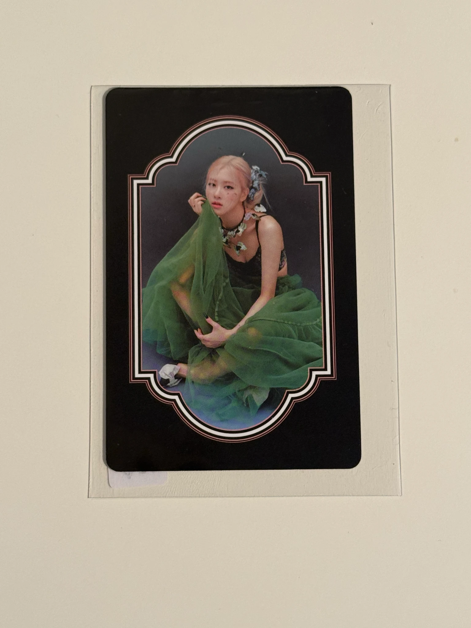 BLACKPINK Rosé BLACKPINK - Rosé - 2021 SEASON'S GREETINGS Other merch photocard fortune card listing photo 1