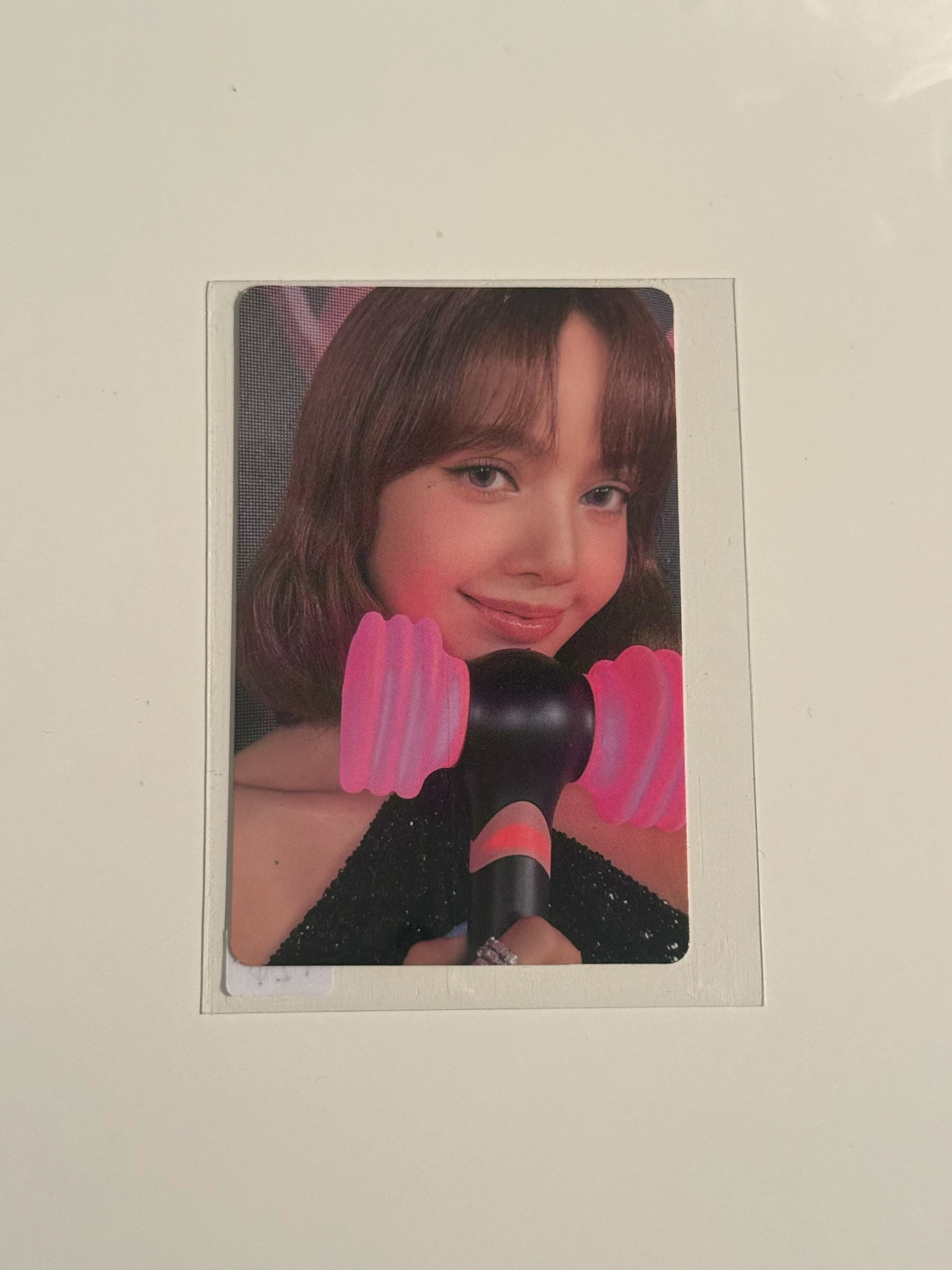 BLACKPINK Lisa BLACKPINK - Lisa - Official Lightsticks Other version 2 weverse shop pre-order benefit (pob) listing photo 1