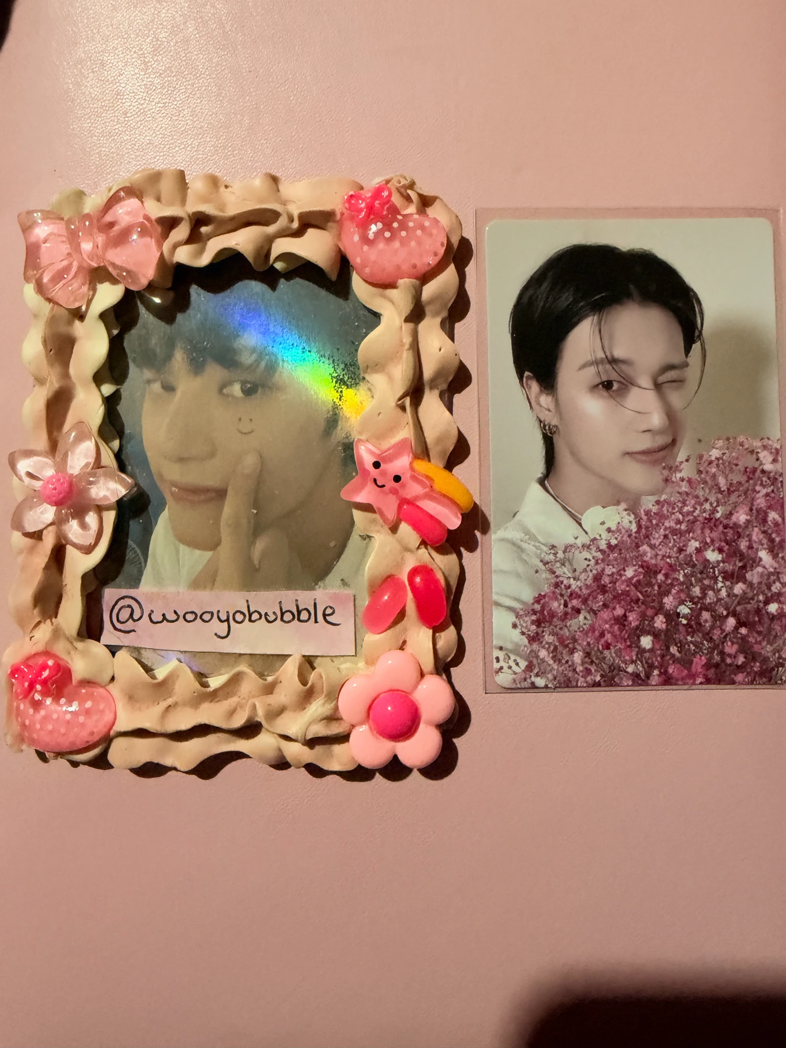 ATEEZ Wooyoung ATEEZ - Wooyoung - Golden Hour : Part 2 Album pre-order benefit (pob) listing photo 1