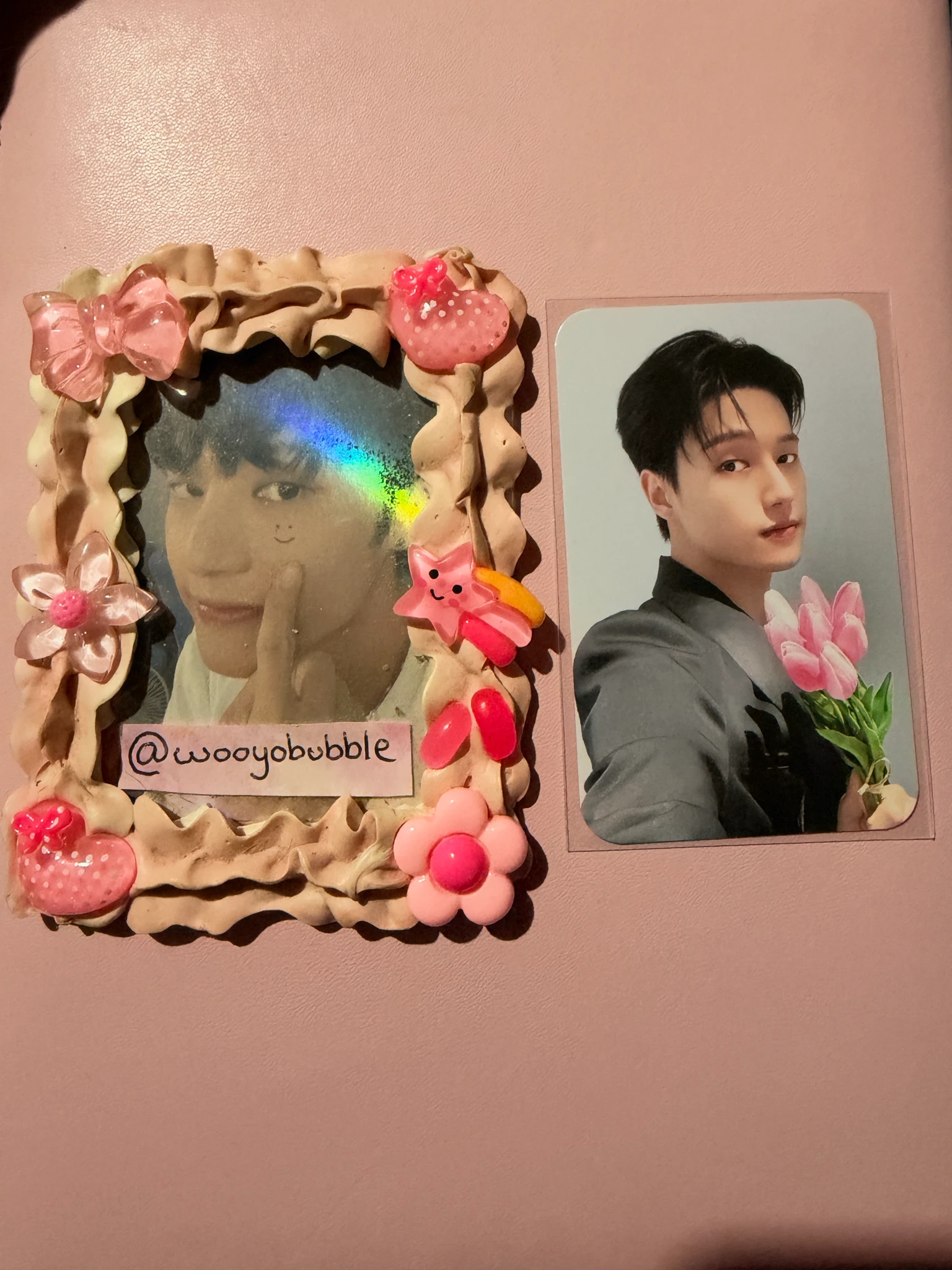 ATEEZ Wooyoung ATEEZ - Wooyoung - Golden Hour : Part.1 Album toktoq pre-order benefit (pob) listing photo 1