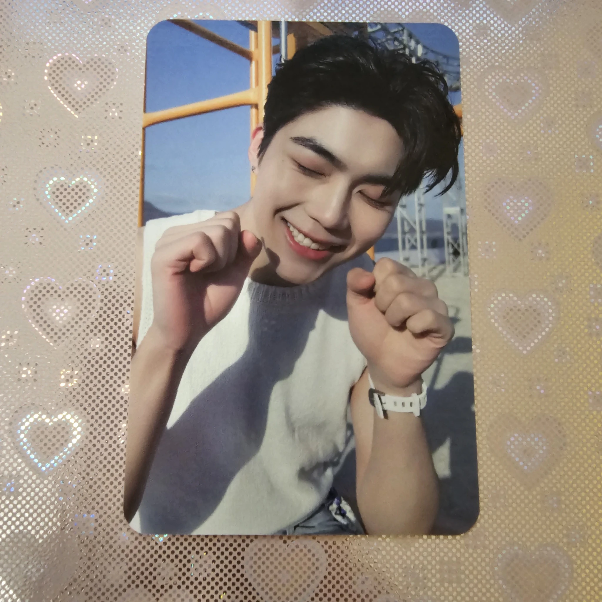 ZEROBASEONE Gunwook ZEROBASEONE - Gunwook - You had me at HELLO Album double-sided withmuu pob (pre-order benefit) listing photo 1