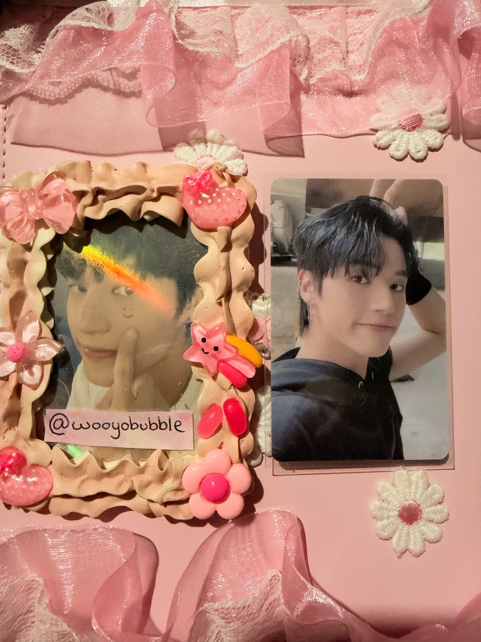 ATEEZ Wooyoung ATEEZ - Wooyoung - THE WORLD EP.1 : MOVEMENT Album soundwave lucky draw (LD) pvc card round 2 listing photo 1
