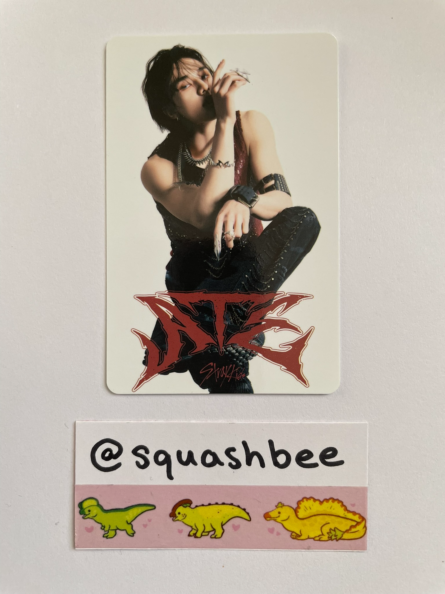 Stray Kids Hyunjin Stray Kids - Hyunjin - ATE Album album photocard nemo version B version listing photo 1