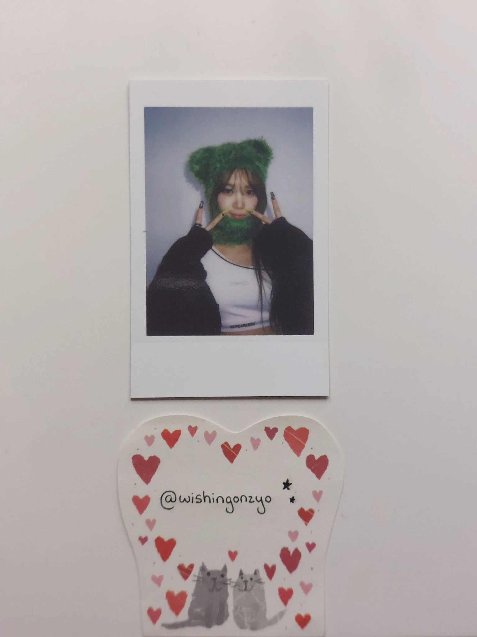 LE SSERAFIM Kim Chaewon LE SSERAFIM - Kim Chaewon - LE SSERAFIM 2024 S/S POP UP Other instant photo polaroid trading card listing photo 1